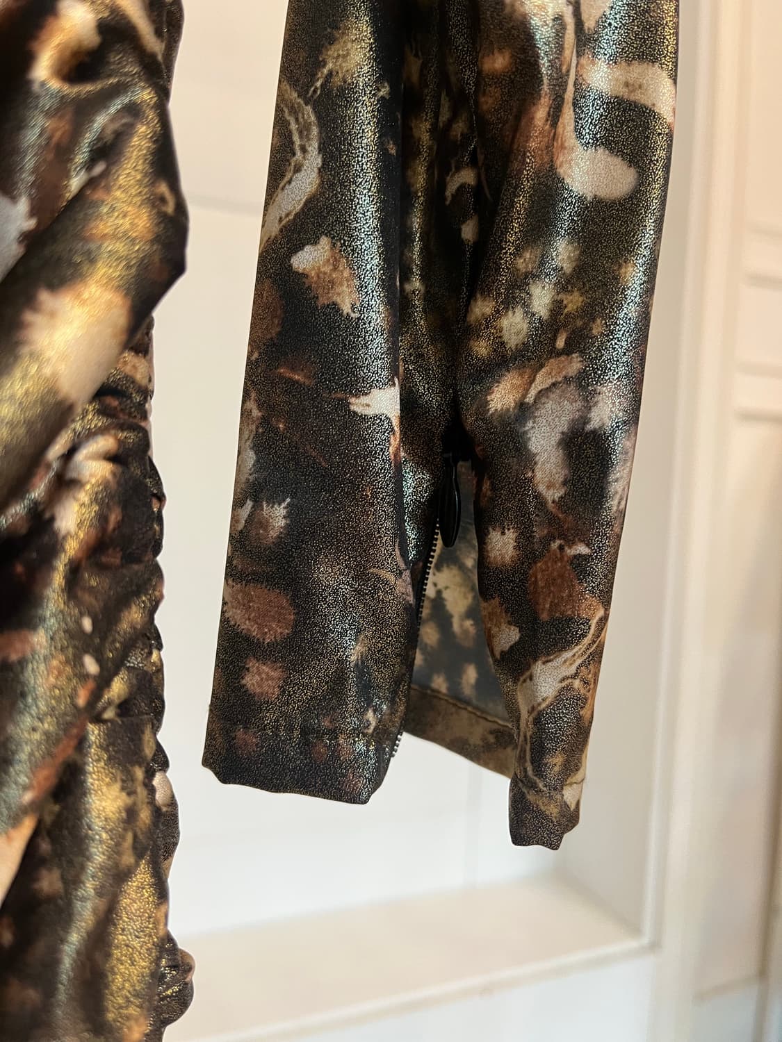 올세인츠 패턴 셔링 롱 슬리브 미니 원피스 상품이미지7