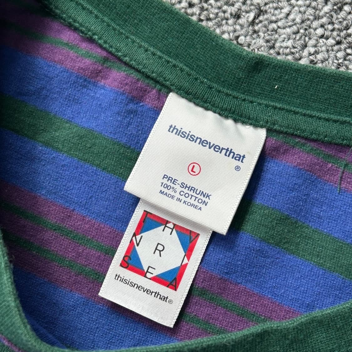 디스이즈네버댓 멀티 스트라이프 롱슬리브  상품이미지8