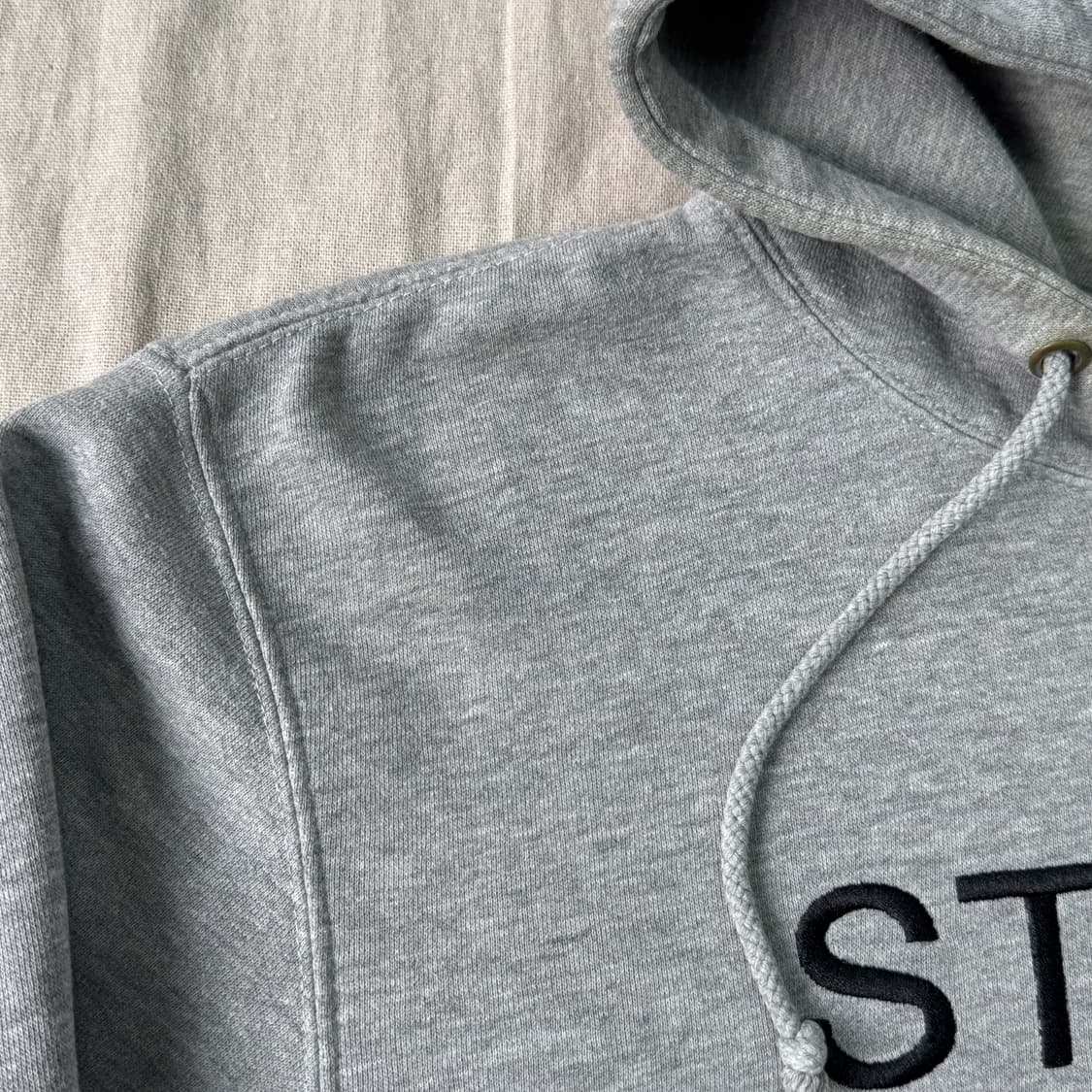 스투시 00s 더블S 자수 후드 2XL 상품이미지4