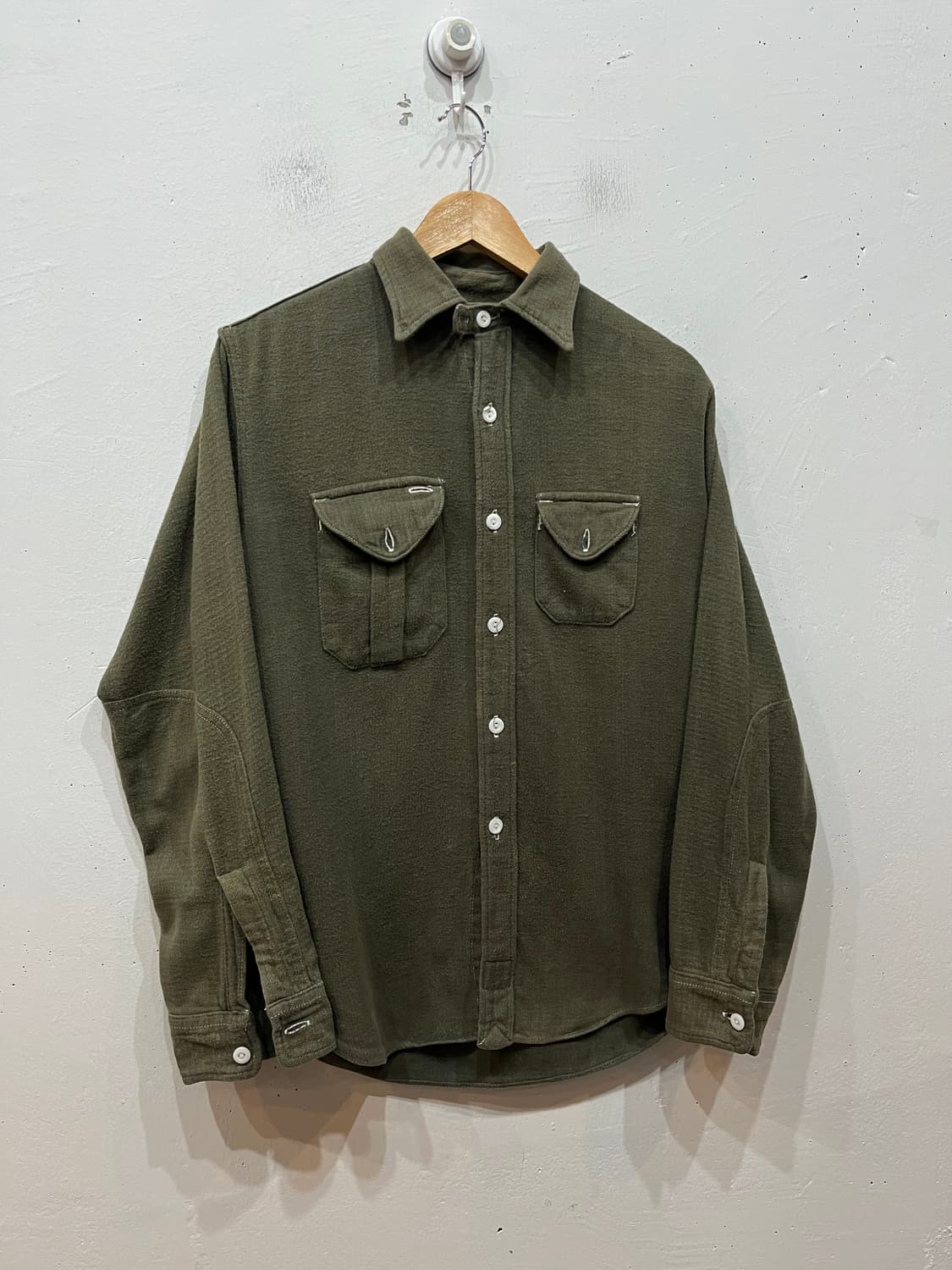 포스트 오버롤즈 플란넬 셔츠 Made in USA 상품이미지1