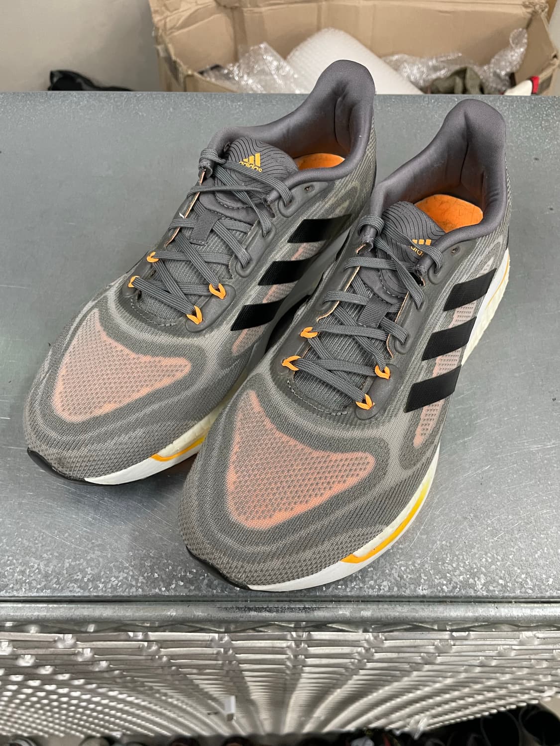 아디다스 슈퍼노바 그레이 플래시 오렌지 255 상품이미지2