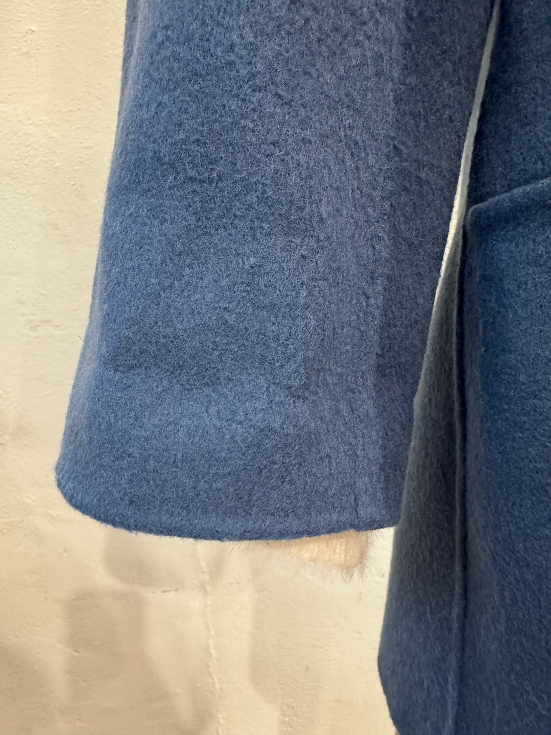 japan vintage 핸드메이드 노카라 하프코트 상품이미지4