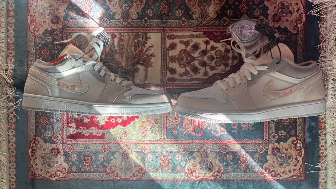 에어조던 1 로우 SE 크래프트 화이트 앤 팬텀 280mm 상품이미지5