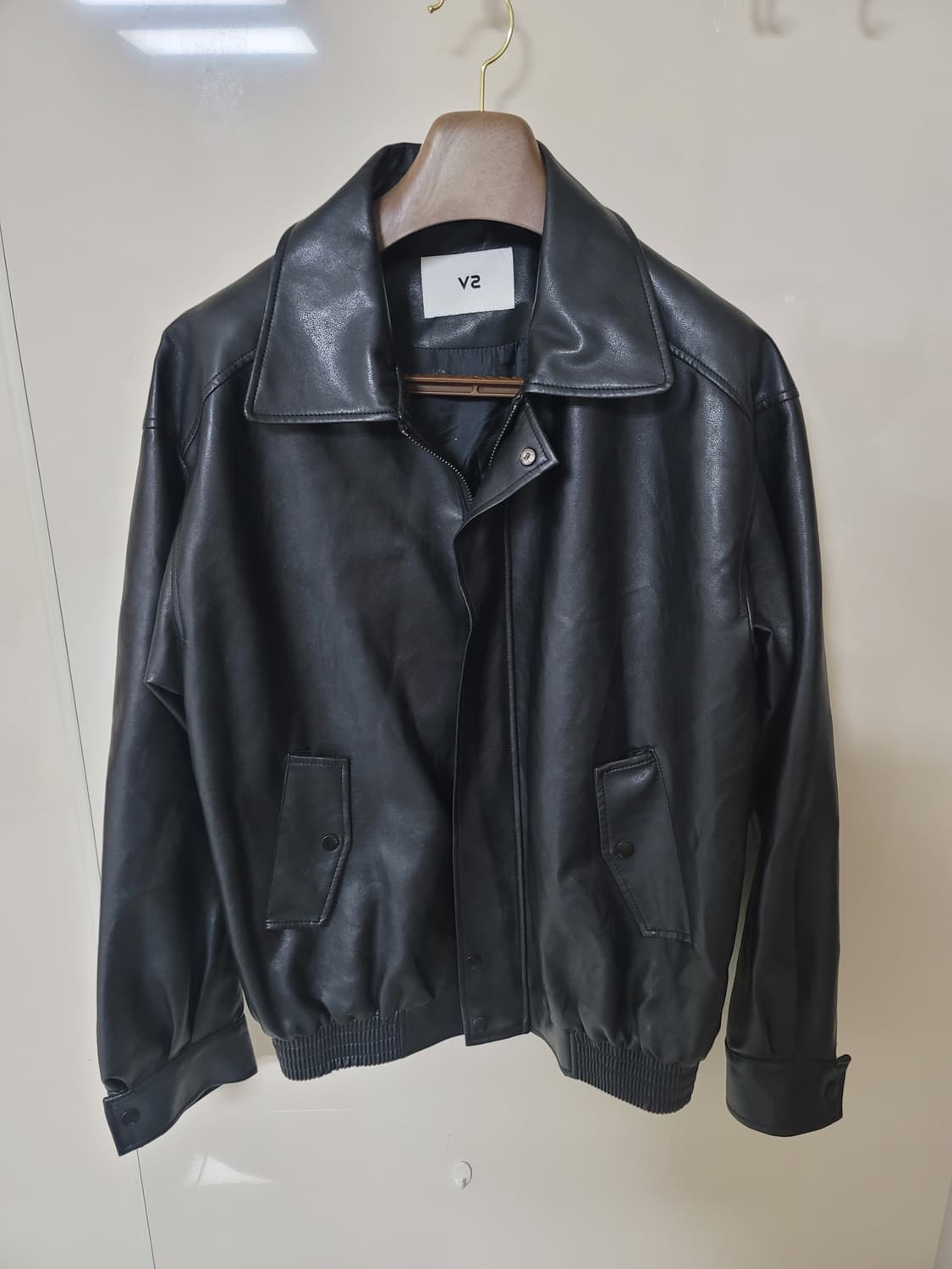 V2 인조가죽자켓 XL표기 105정 상태극상
 상품이미지1