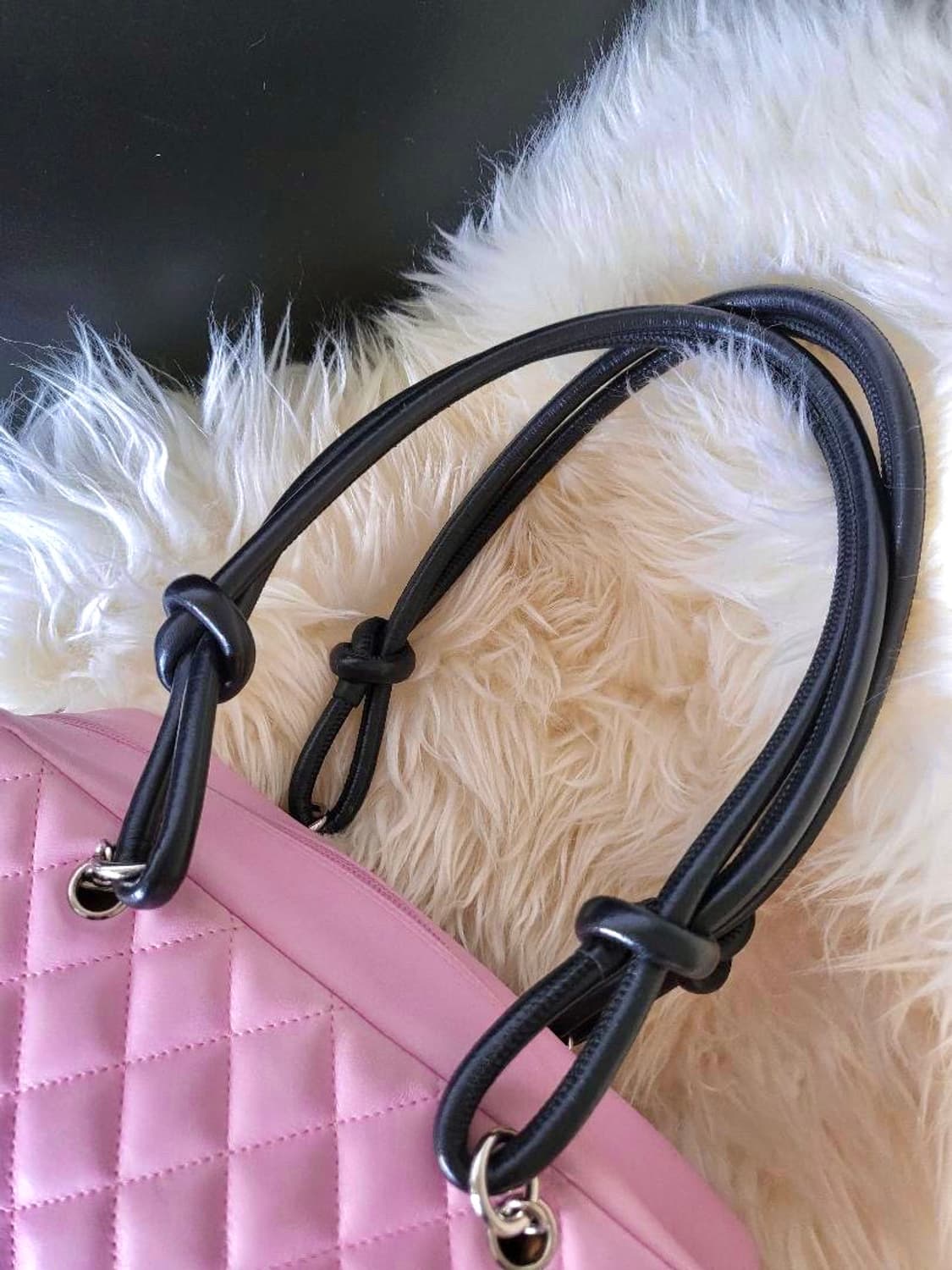 샤넬 깜봉 핑크 숄더백 상품이미지6