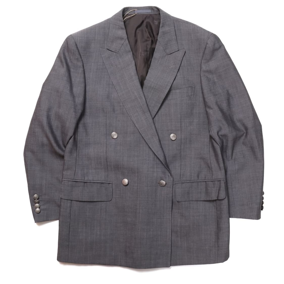 Burberry Gold Button Double Blazer 상품이미지1