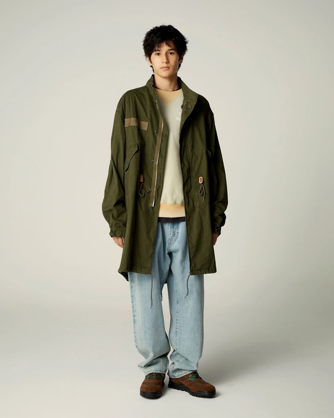 [구매글 S, M ] 카키스 khakis 23fw m65 피쉬테일 파카 상품이미지1