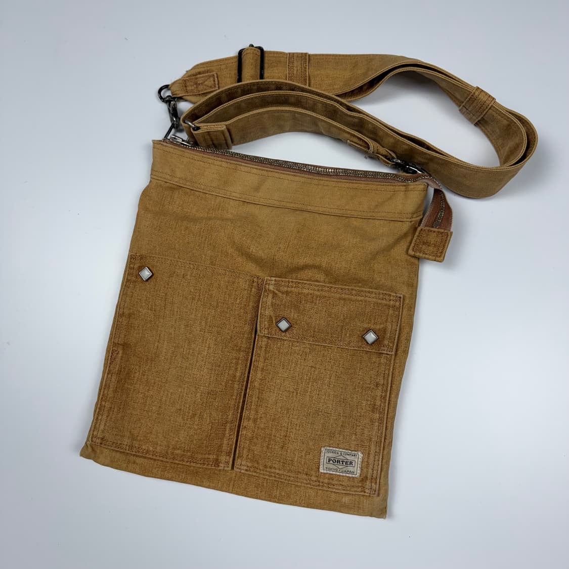 요시다포터 코튼 숄더백 상품이미지2