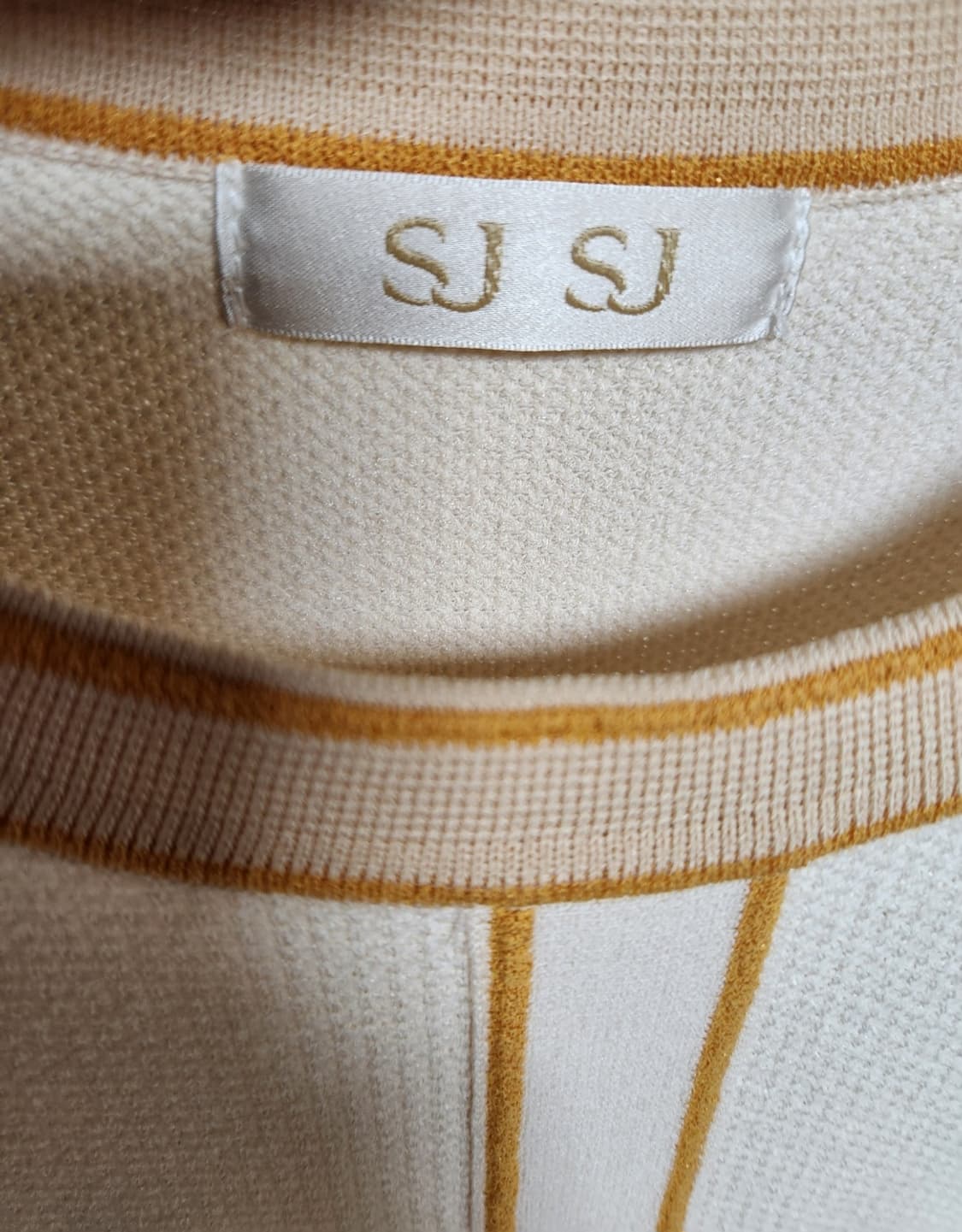 SJSJ 플리츠 블록 니트원피스 44사이즈 상품이미지7