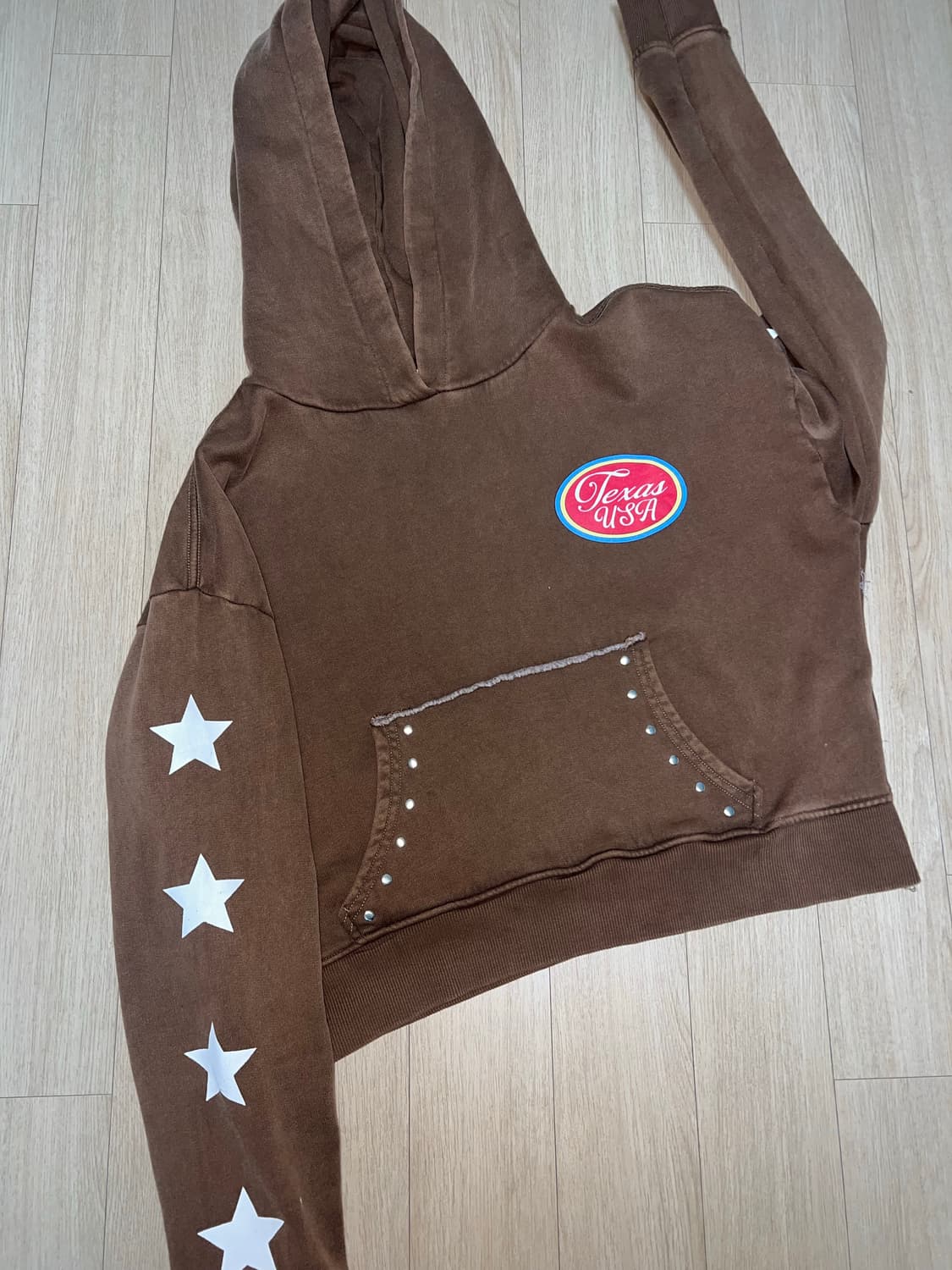 자라 크롭 후드티 상품이미지1