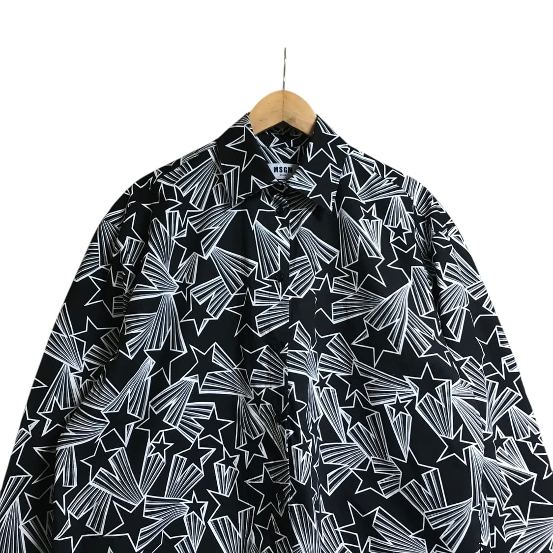 MSGM 별 패턴 대장급 셔츠 상품이미지2