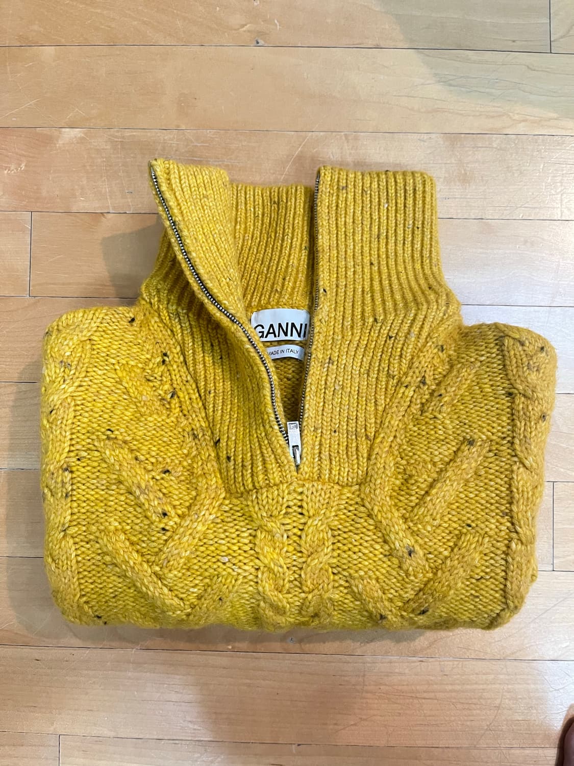 GANNI 가니 케이블 니트 스웨터 S 상품이미지2