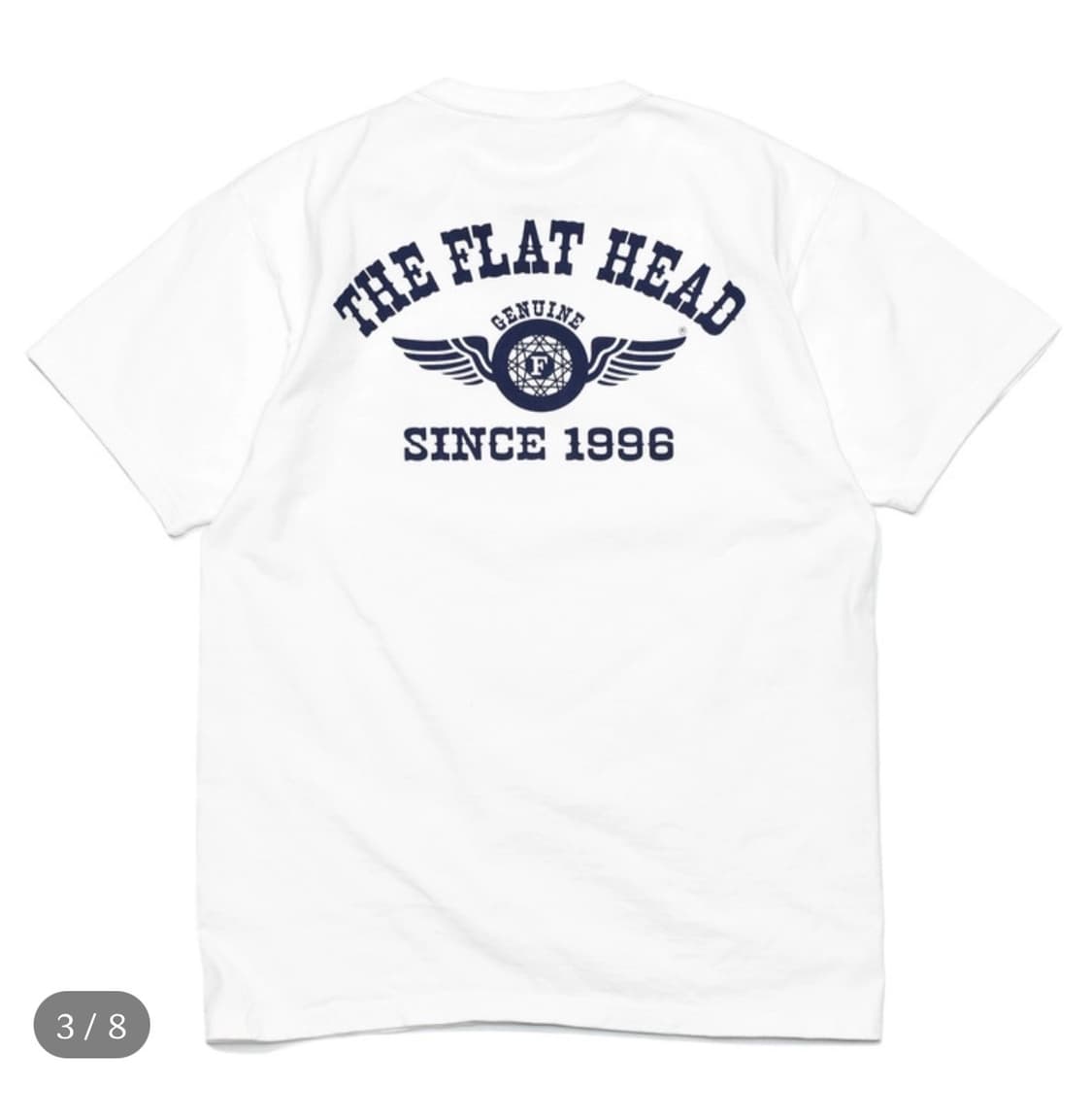 더플랫헤드 반팔 42사이즈 Flying Wheel THC 상품이미지2