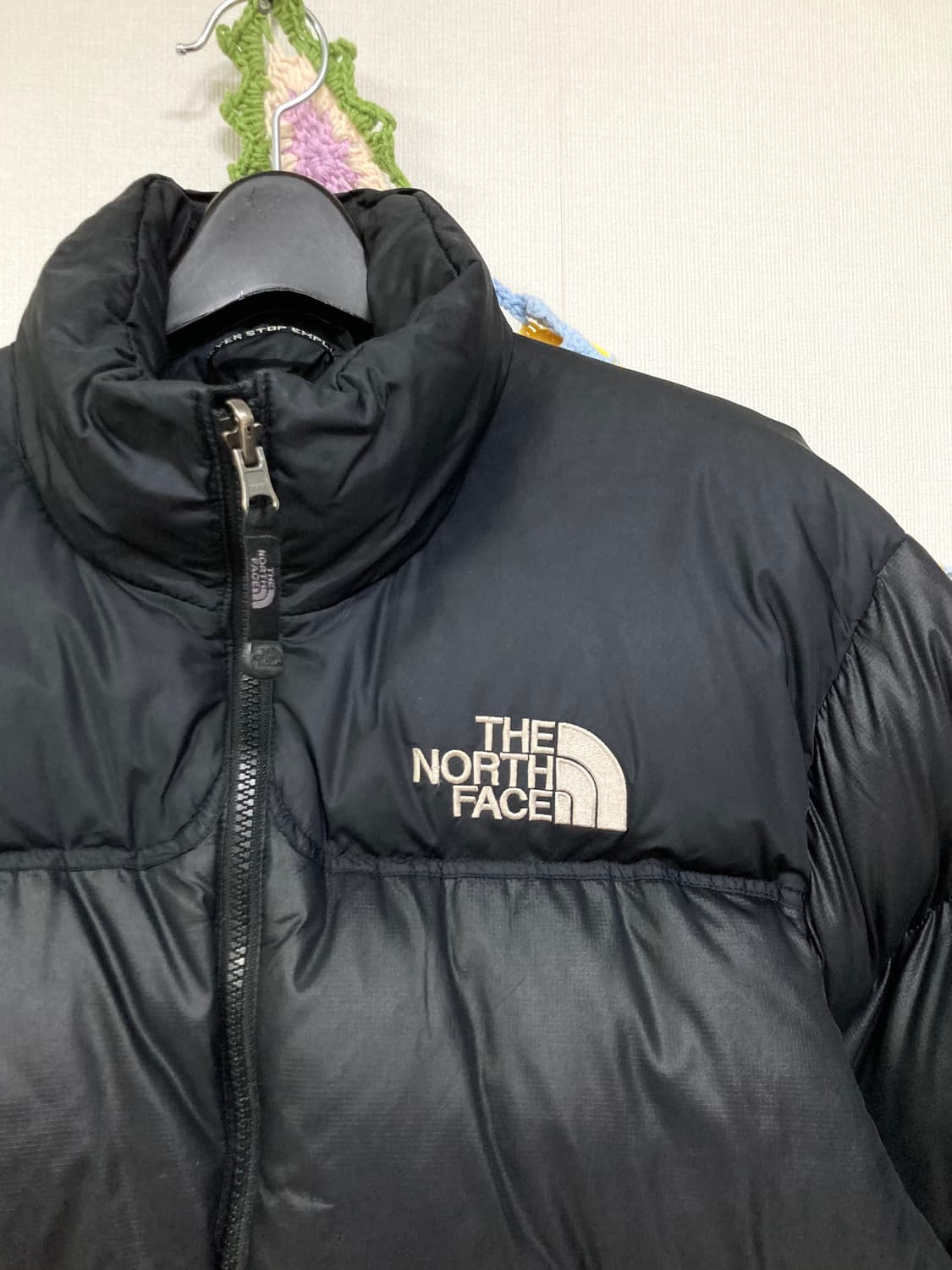 노스페이스 눕시 700필 구스다운 숏패딩 _ 블랙 90 상품이미지2