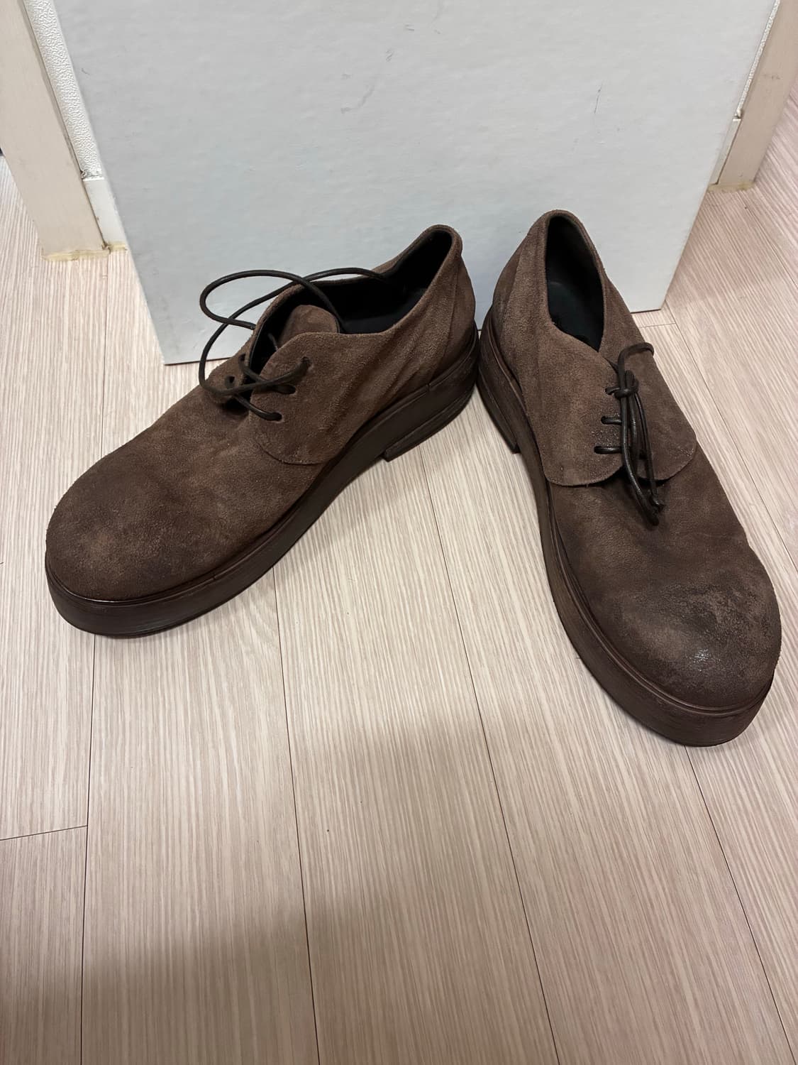 마르셀 주카 더비 스웨이드 브라운 39 상품이미지1