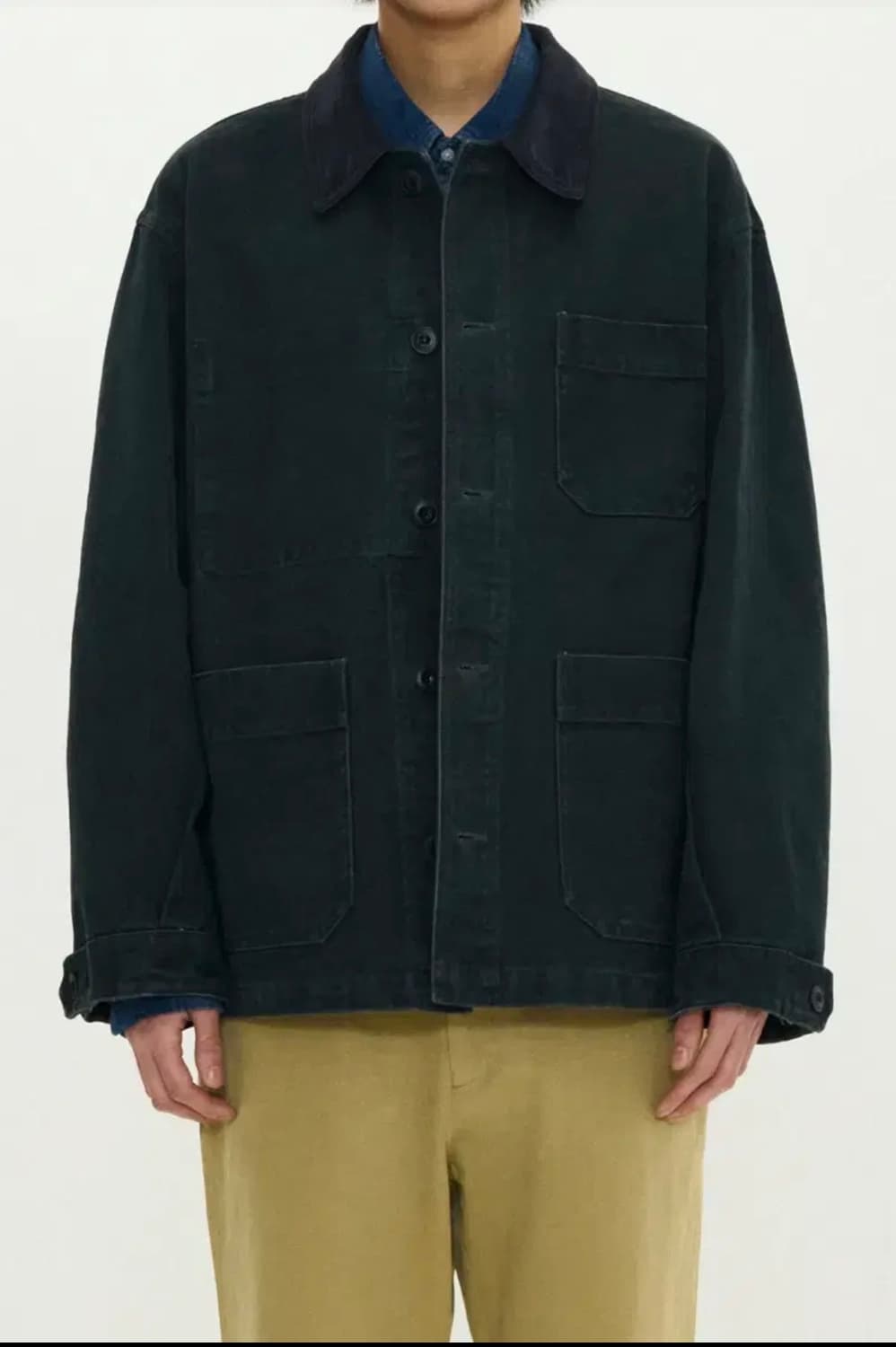 [새상품급, 3] 퍼렌 워크자켓 네이비 캔버스 상품이미지1