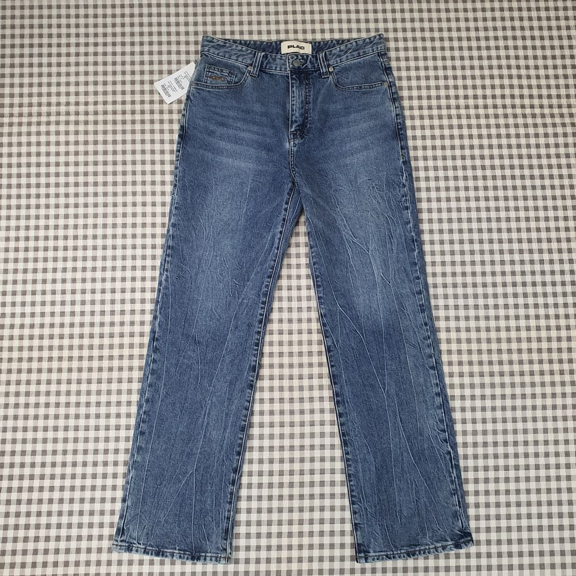 미착용 플랙 와이드 데님 청바지 남자30 상품이미지1