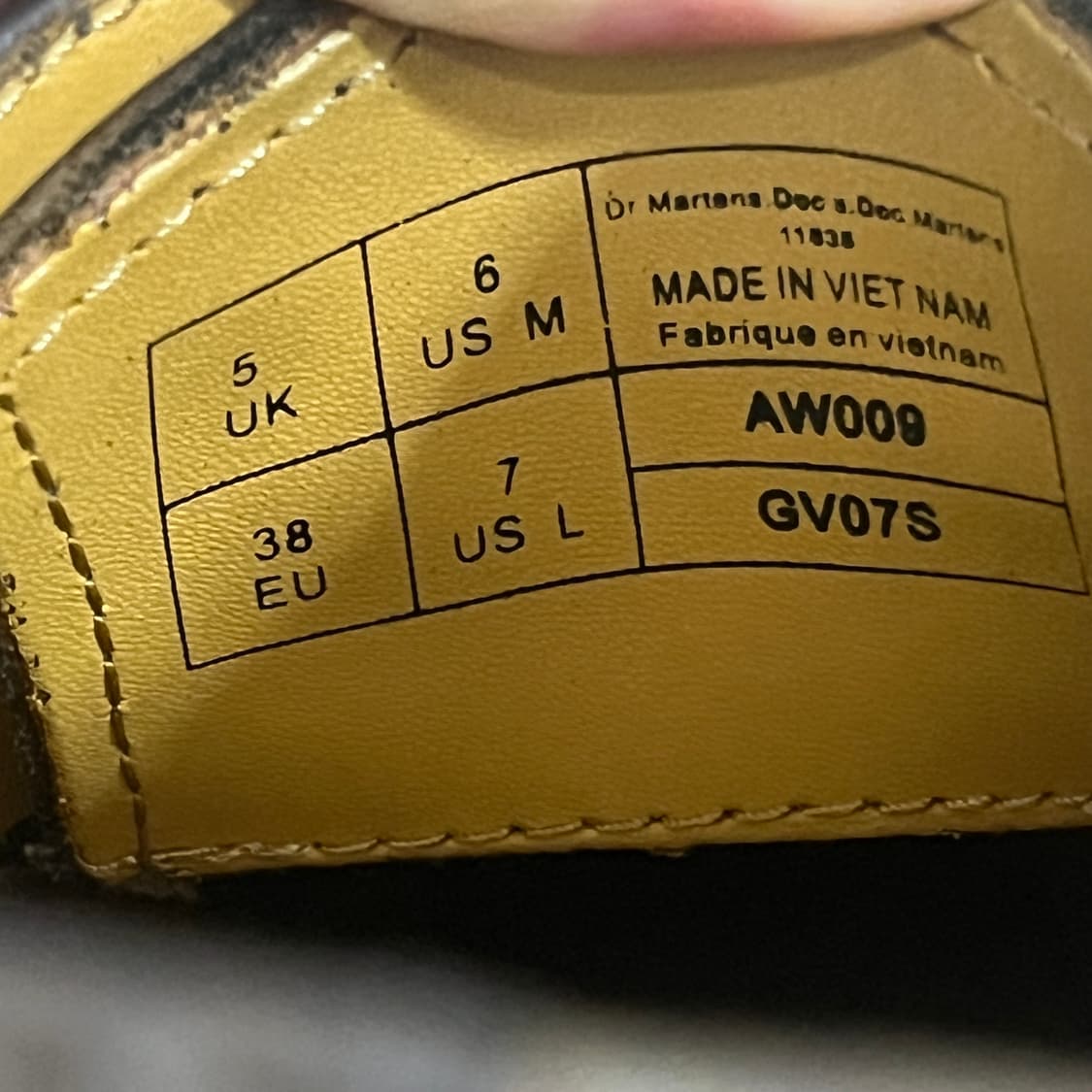 닥터마틴 3홀 크레이지호스 uk5 상품이미지5