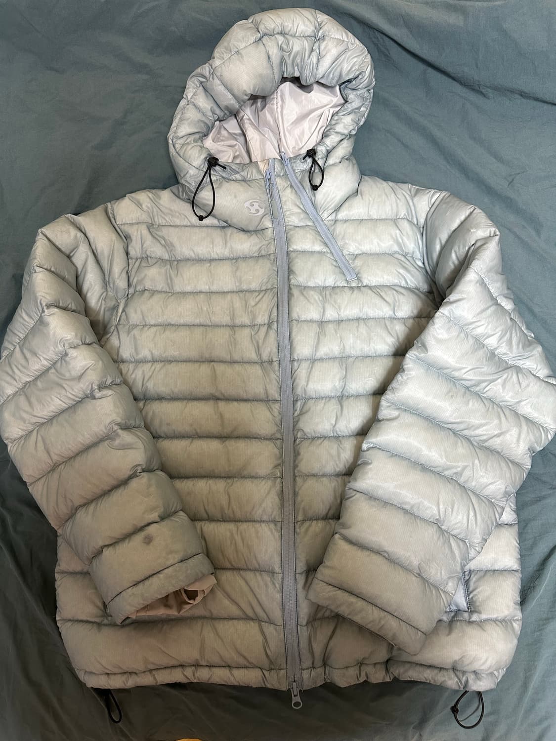 산산기어 서픽스 퍼퍼 자켓 스카이블루 23FW 상품이미지1