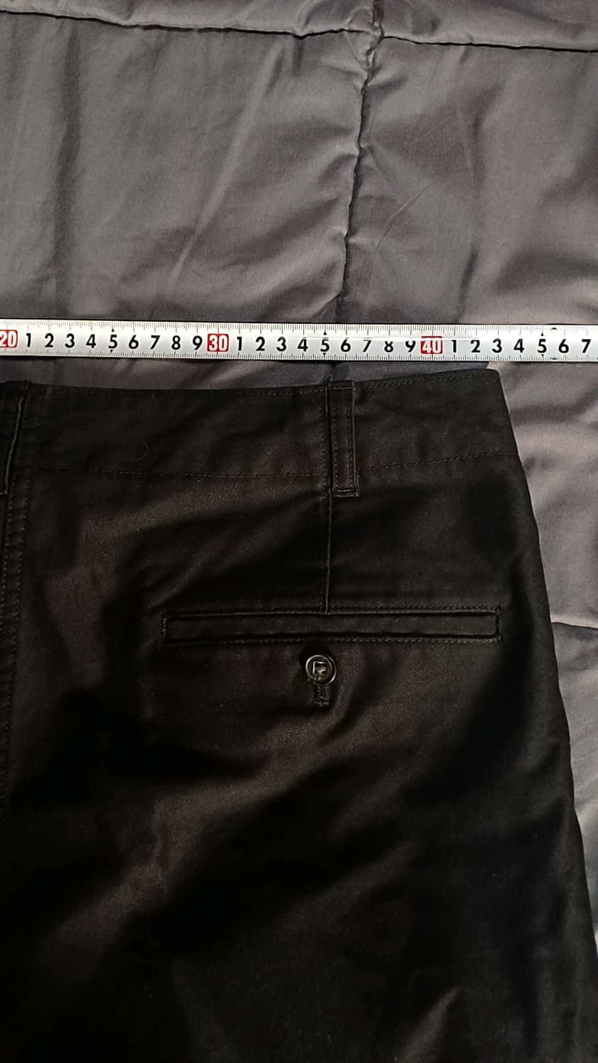 유니클로 블랙면바지 33인치 기장94 상품이미지6