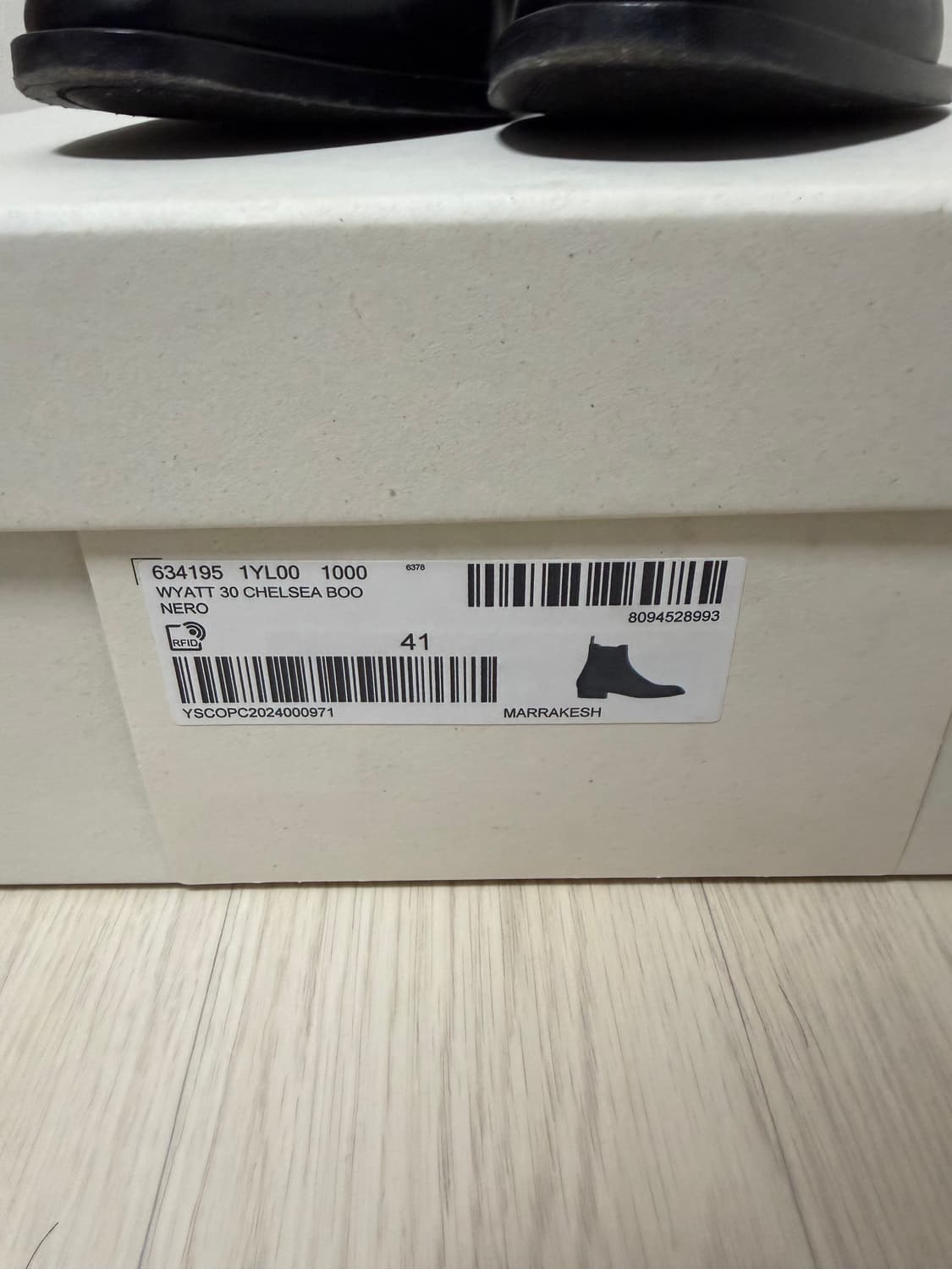 생로랑 와이어트 30 블랙 41 상품이미지7