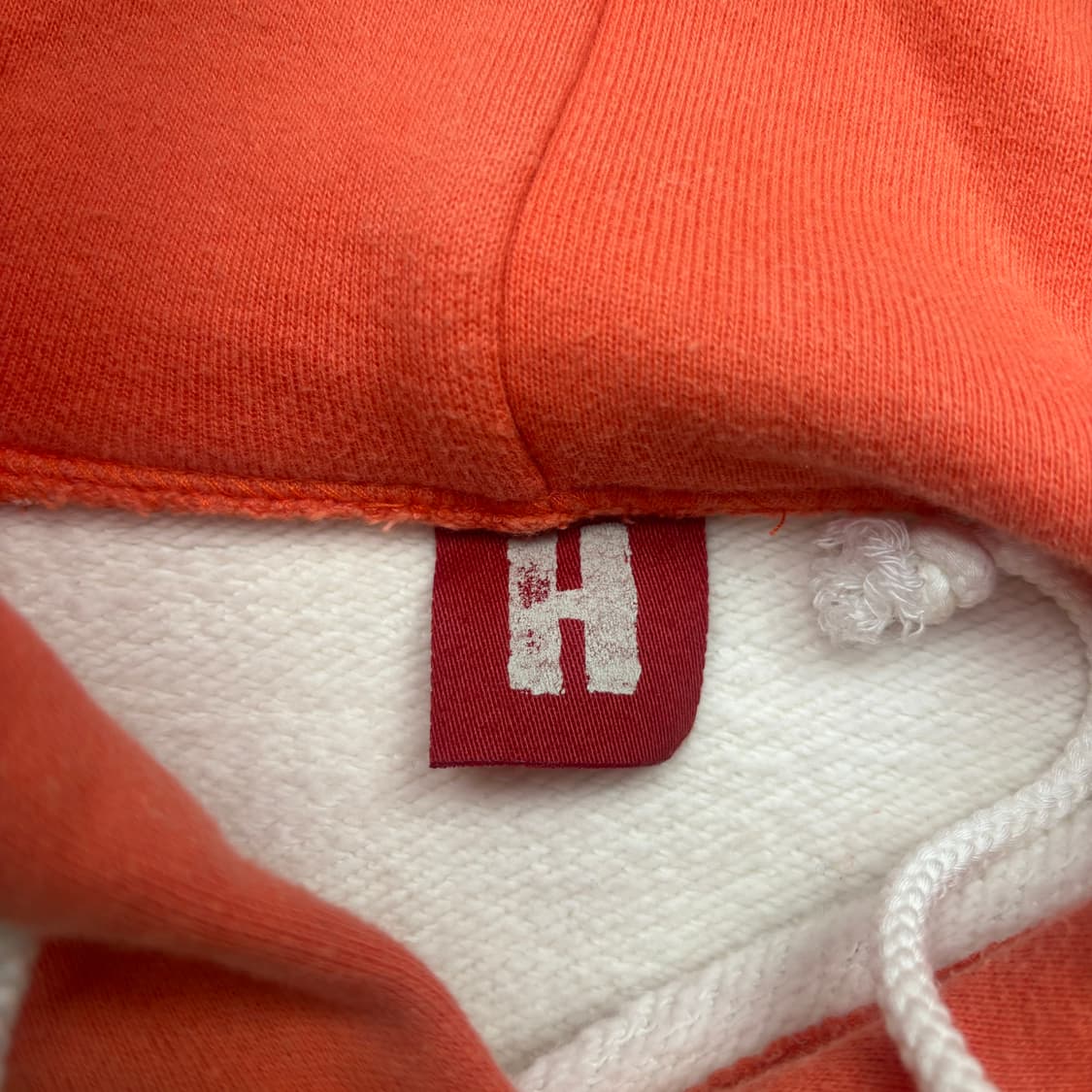 히스테릭 글래머 배색 빅 프린팅 후드티 OS 상품이미지7