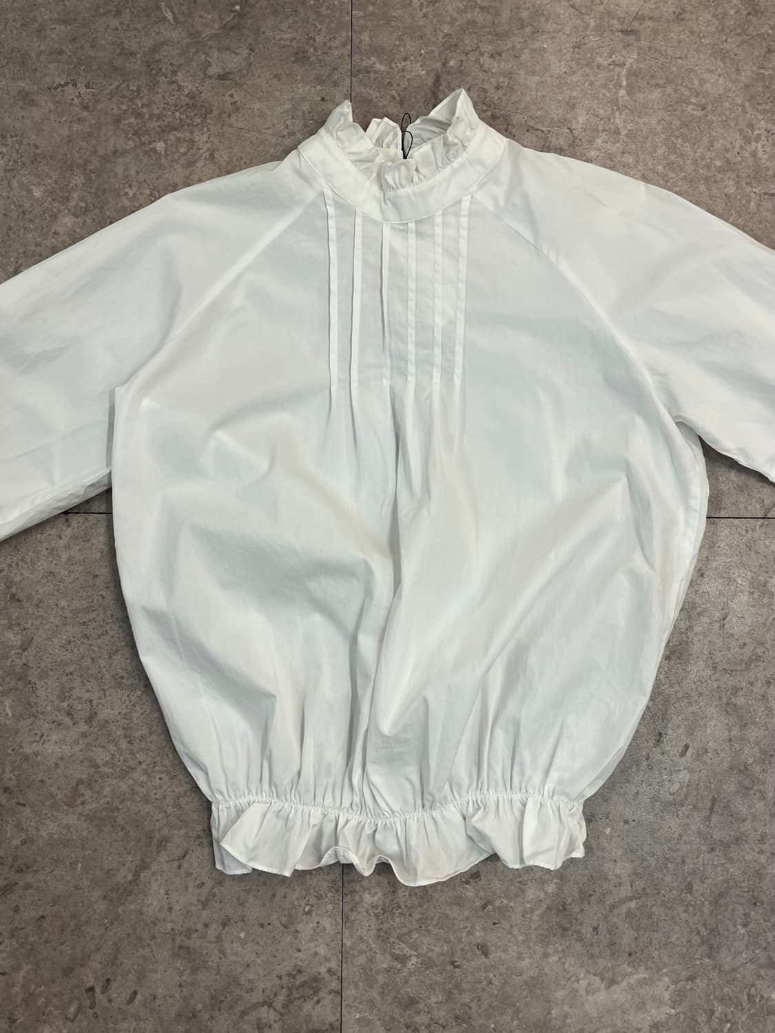 빈티지 프릴 블라우스 화이트 #csz3668 상품이미지4