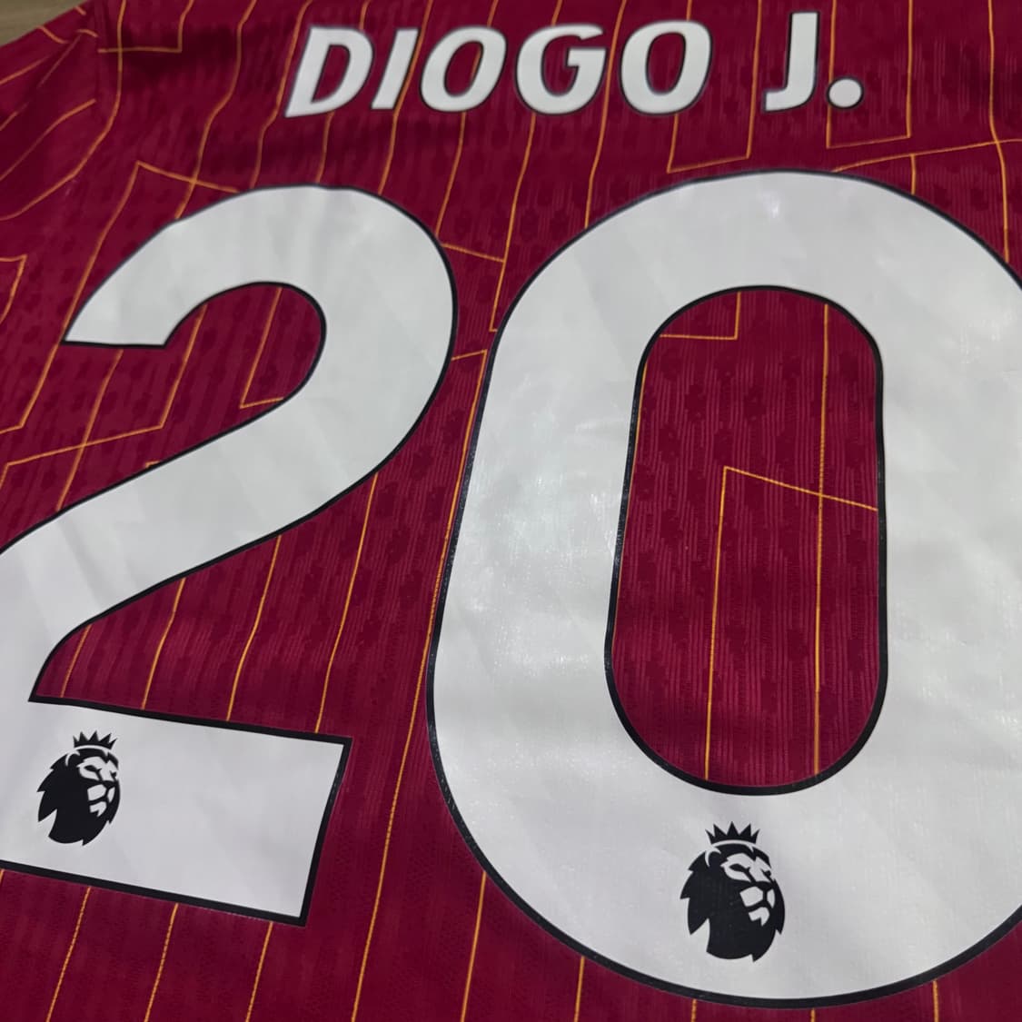 [어센틱] 24-25 나이키 리버풀 NO.20 조타 홈 유니폼 상품이미지9