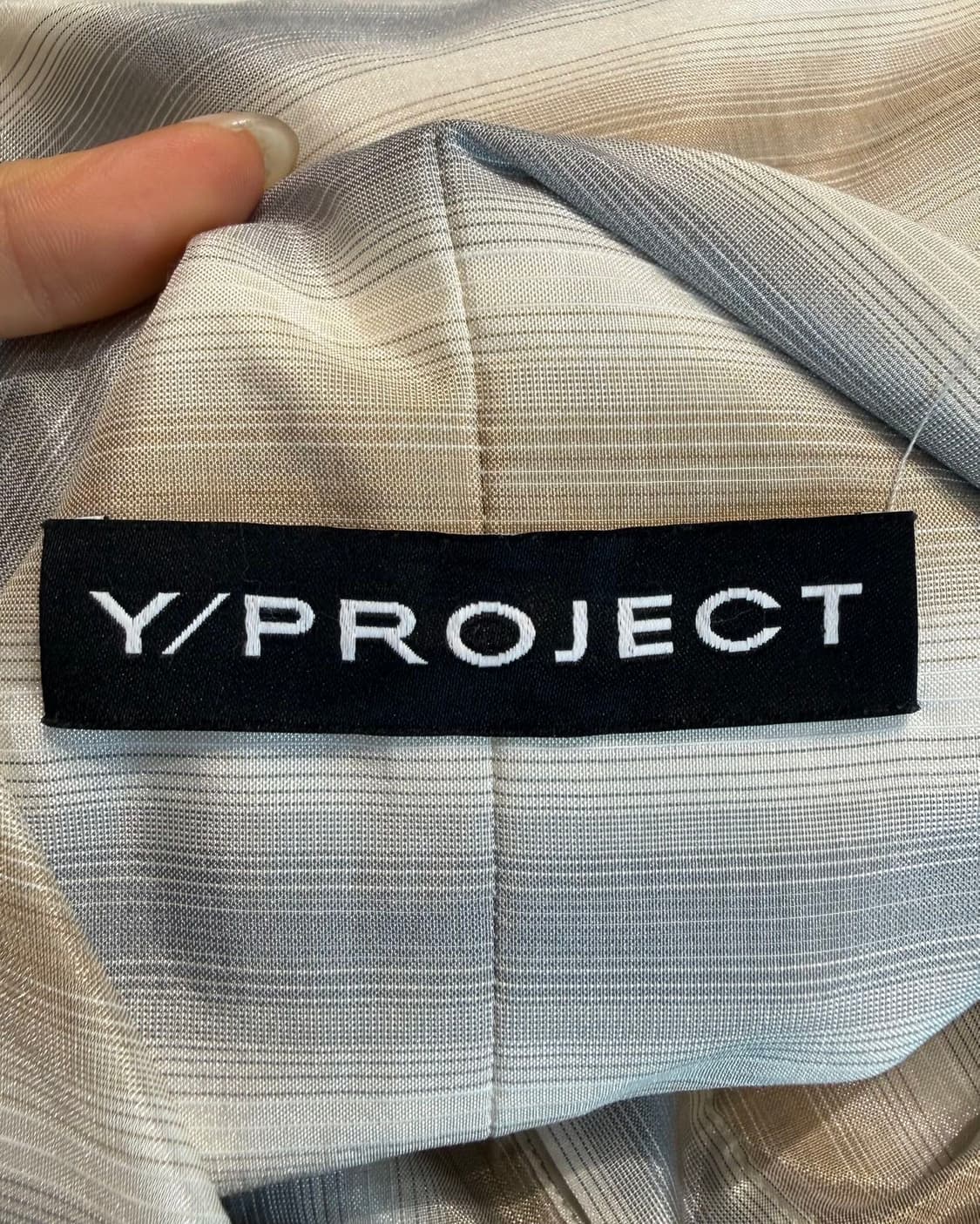 와이 프로젝트 20ss 인피니티 더블 프론트 셔츠 상품이미지8