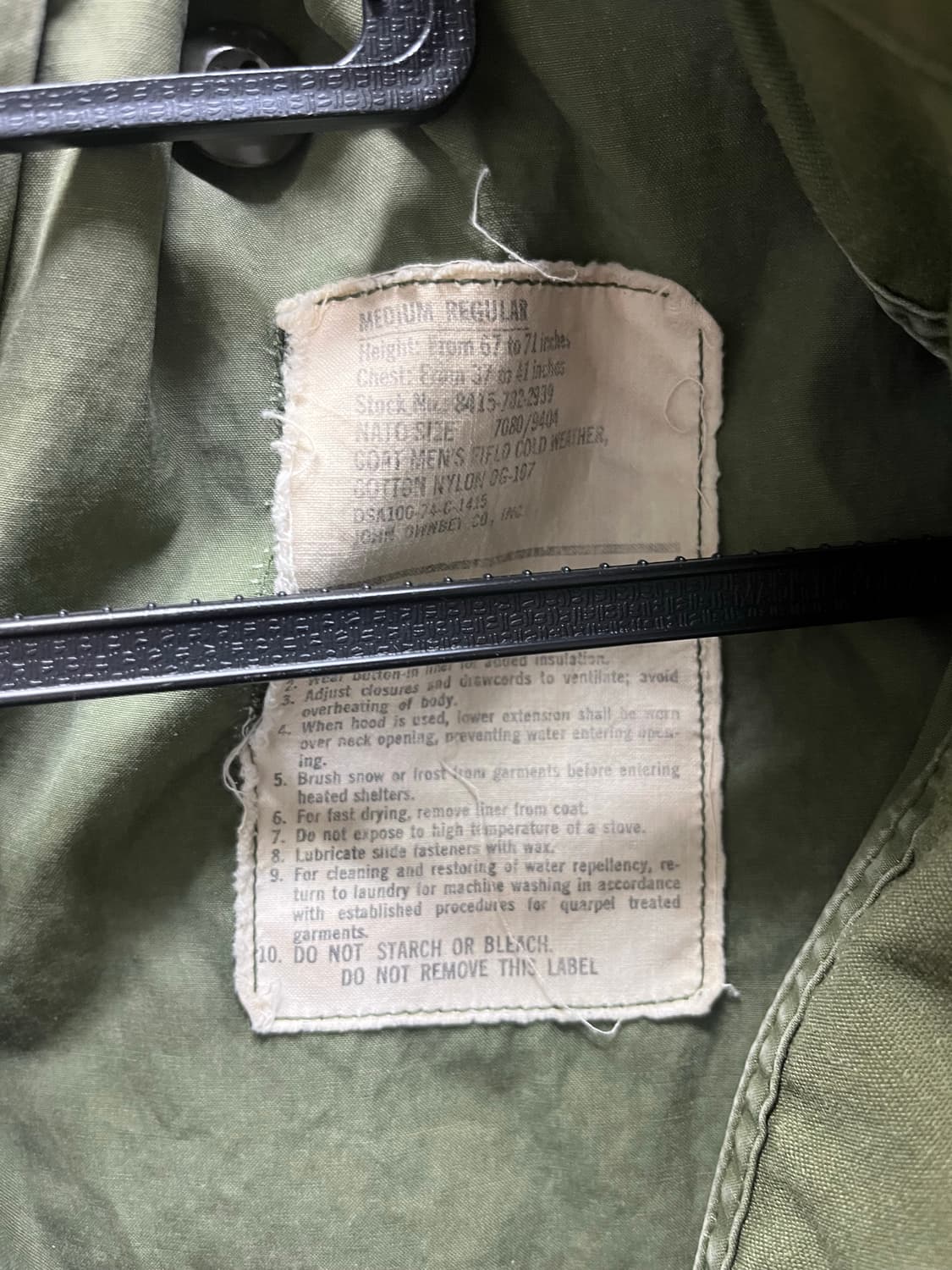 오리지널 m65 필드자켓 상품이미지6