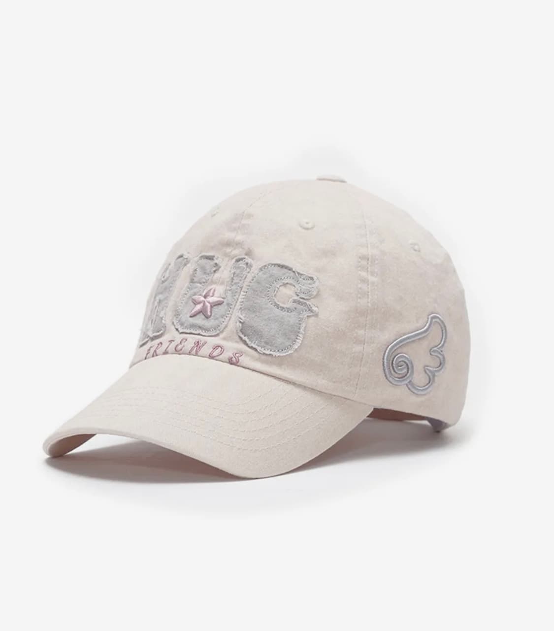 허그유어스킨 허그 프렌즈 캡 핑크 상품이미지1