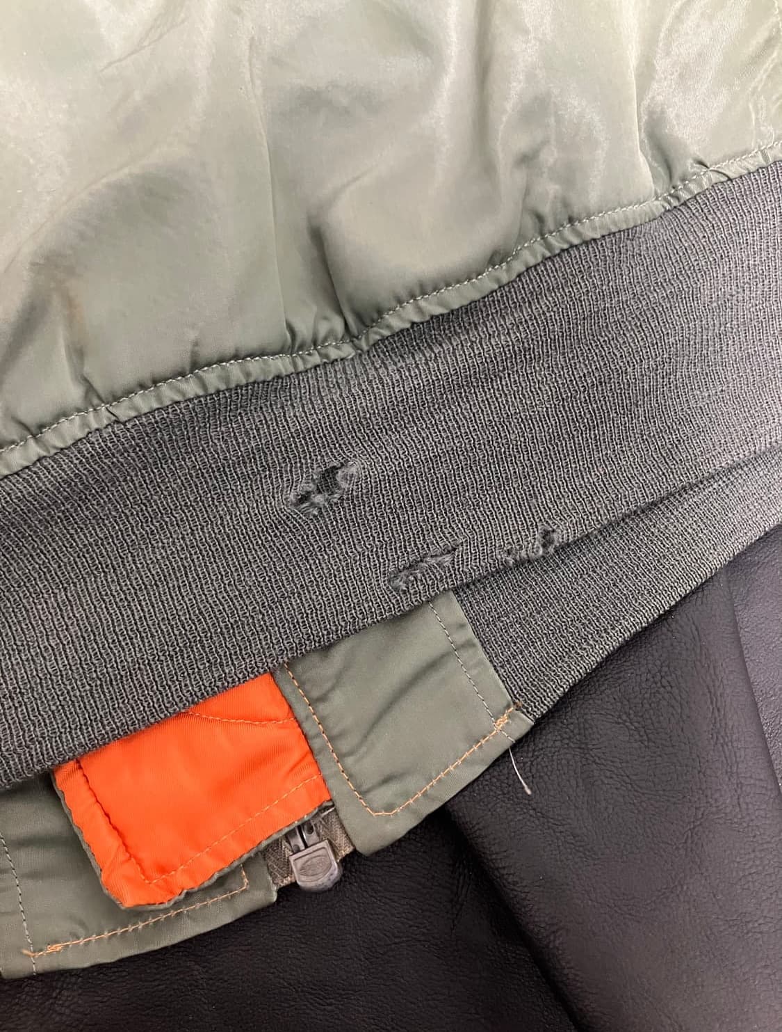 [L] 60s 오리지널 MA-1 C타입 크라운지퍼 상품이미지9