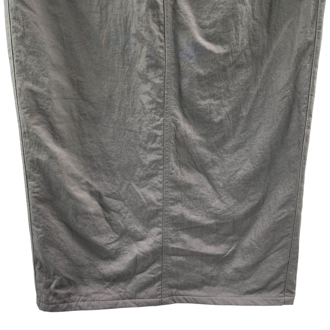 [M] Dunst 던스트 슬릿 패디드 펜슬 롱스커트 올리브 상품이미지3