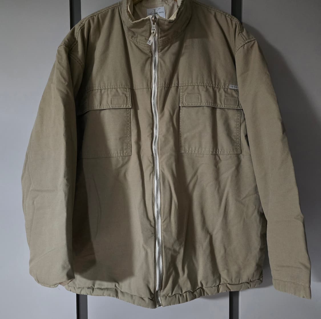 캘빈클라인  남자 리버시블  양면 패딩점퍼.
싸이즈 115 상품이미지1