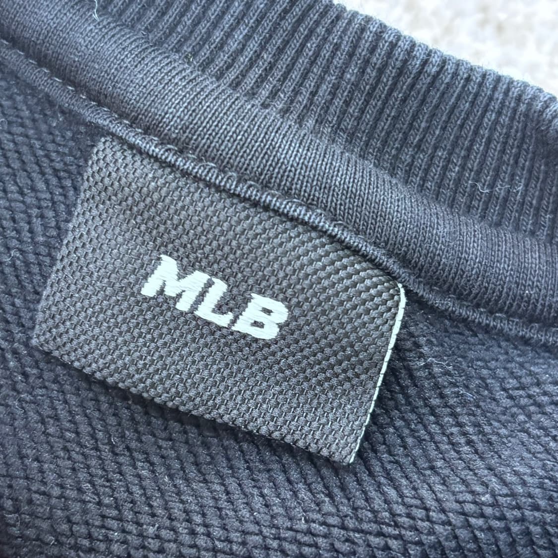 130 MLB 베이직 로고 맨투맨 티셔츠 0306E 상품이미지3