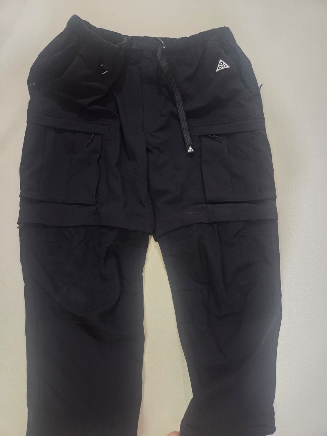 [us xl] 나이키 acg 스미스 서밋 카고 팬츠 블랙 상품이미지1