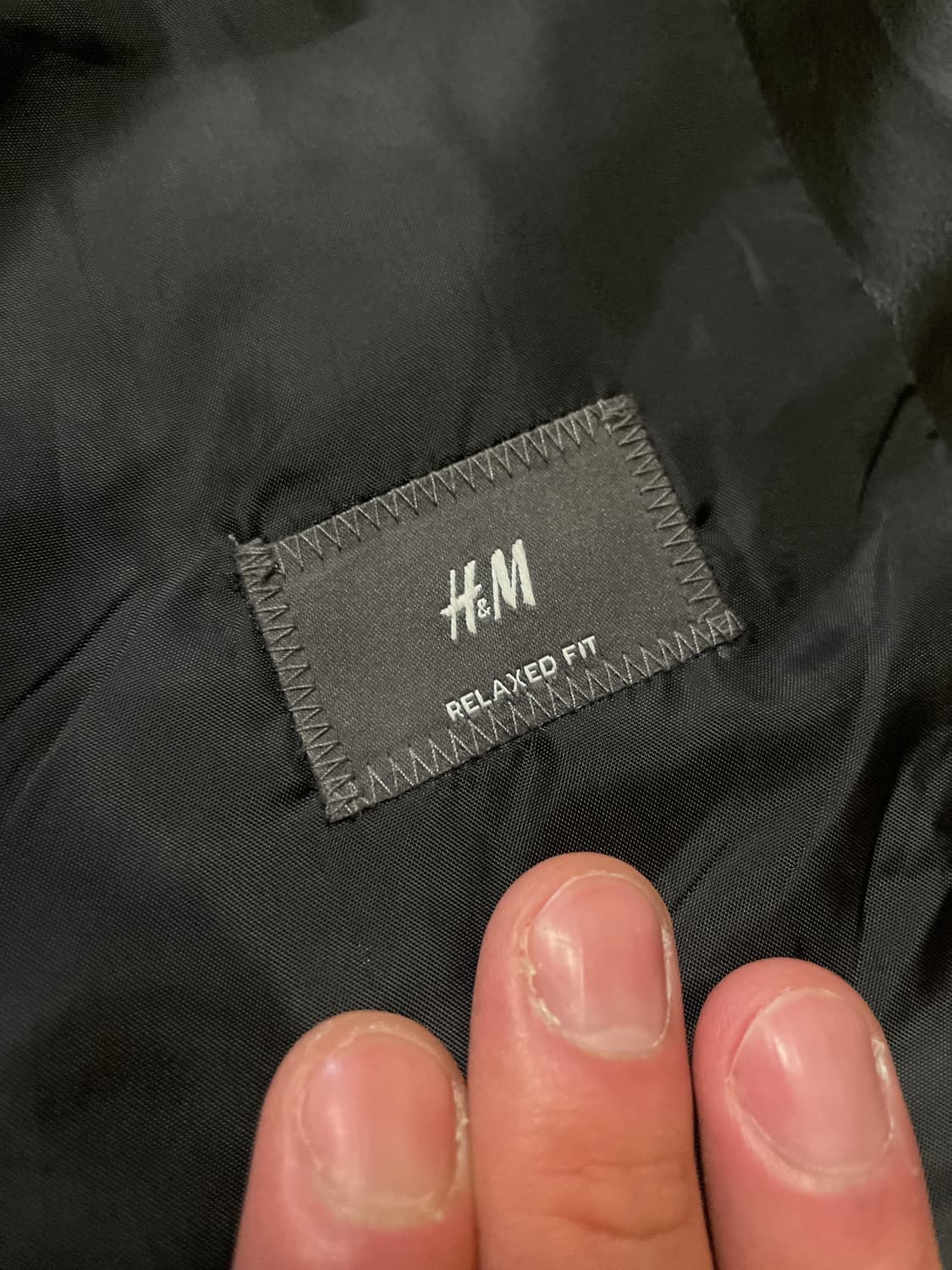 H&M 웨스턴 무드 릴랙스 핏 2버튼 비건 레더 카 코트(100~105) 상품이미지7
