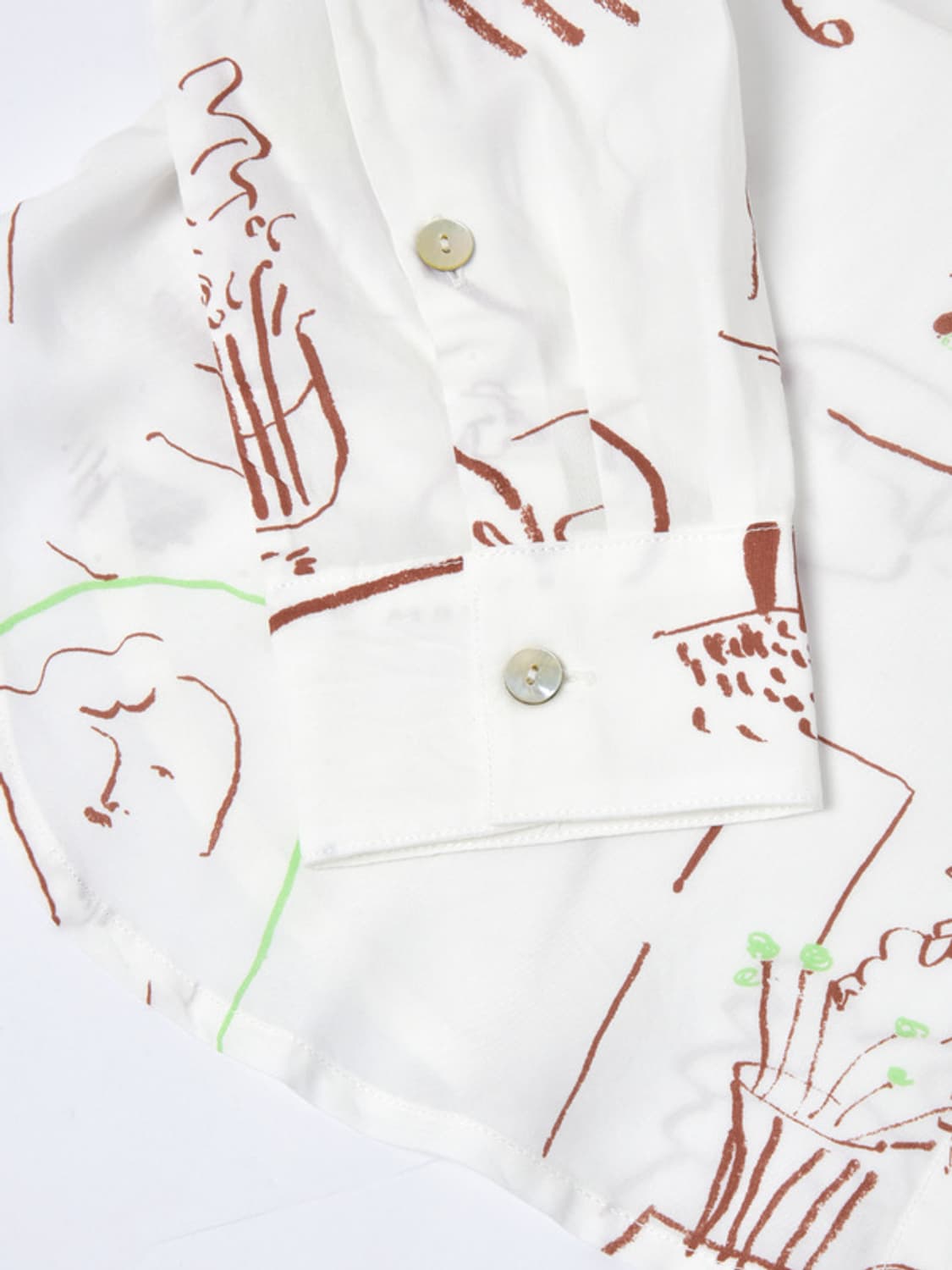 Palomawool 프린팅 셔츠 상품이미지5