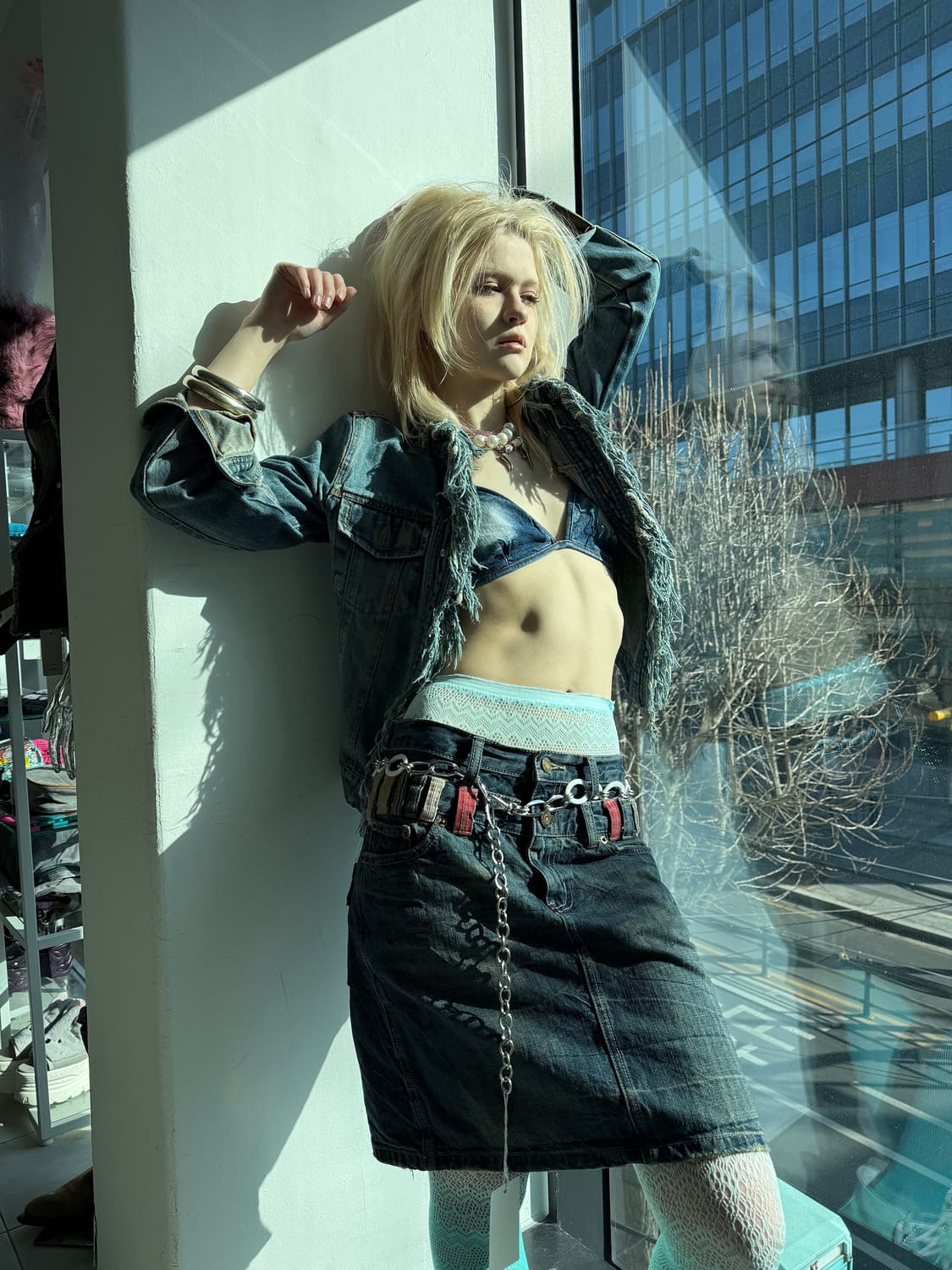 double waist skirt 상품이미지3