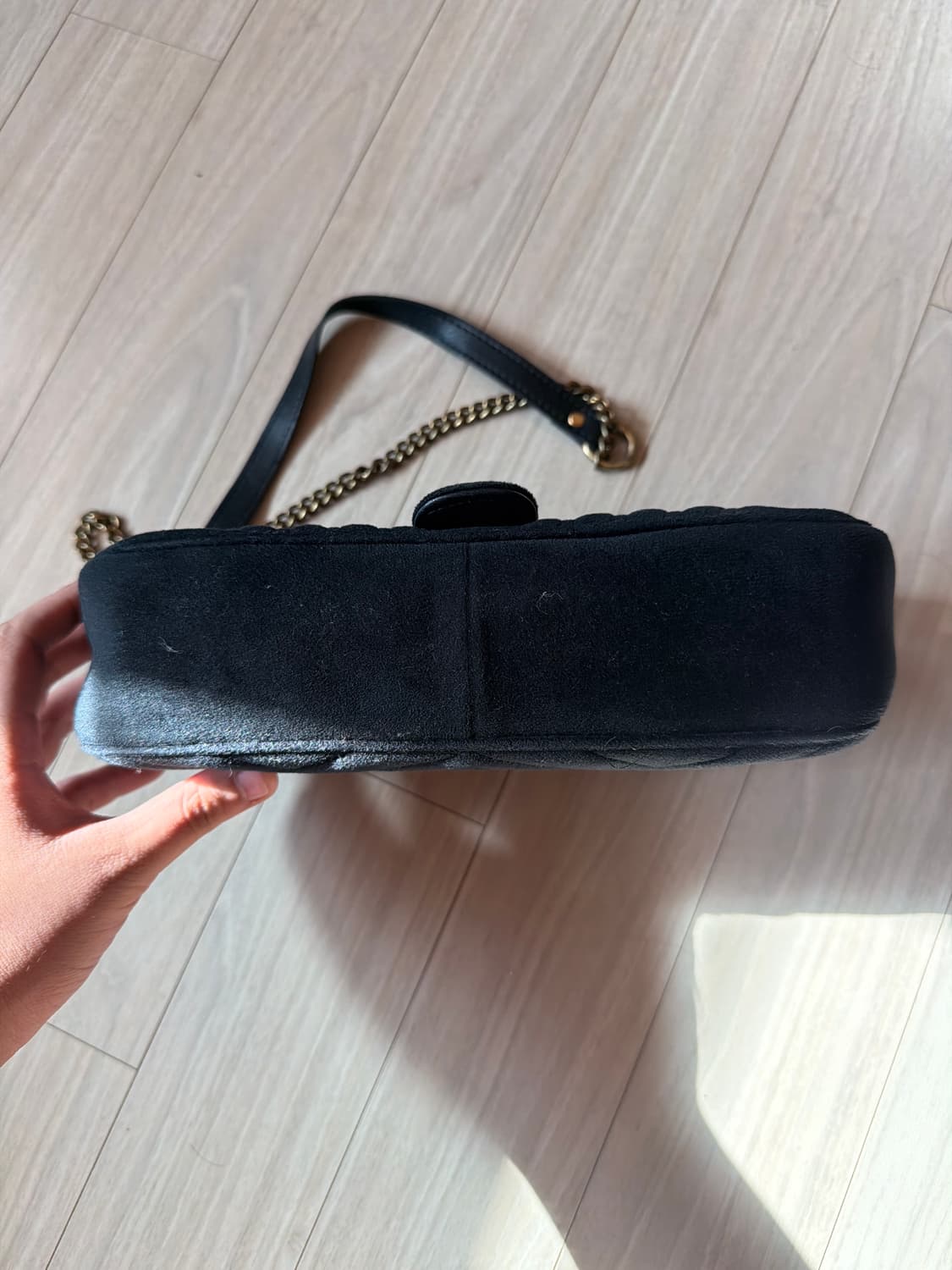 구찌 마몽 스몰 탑핸들 백 상품이미지3