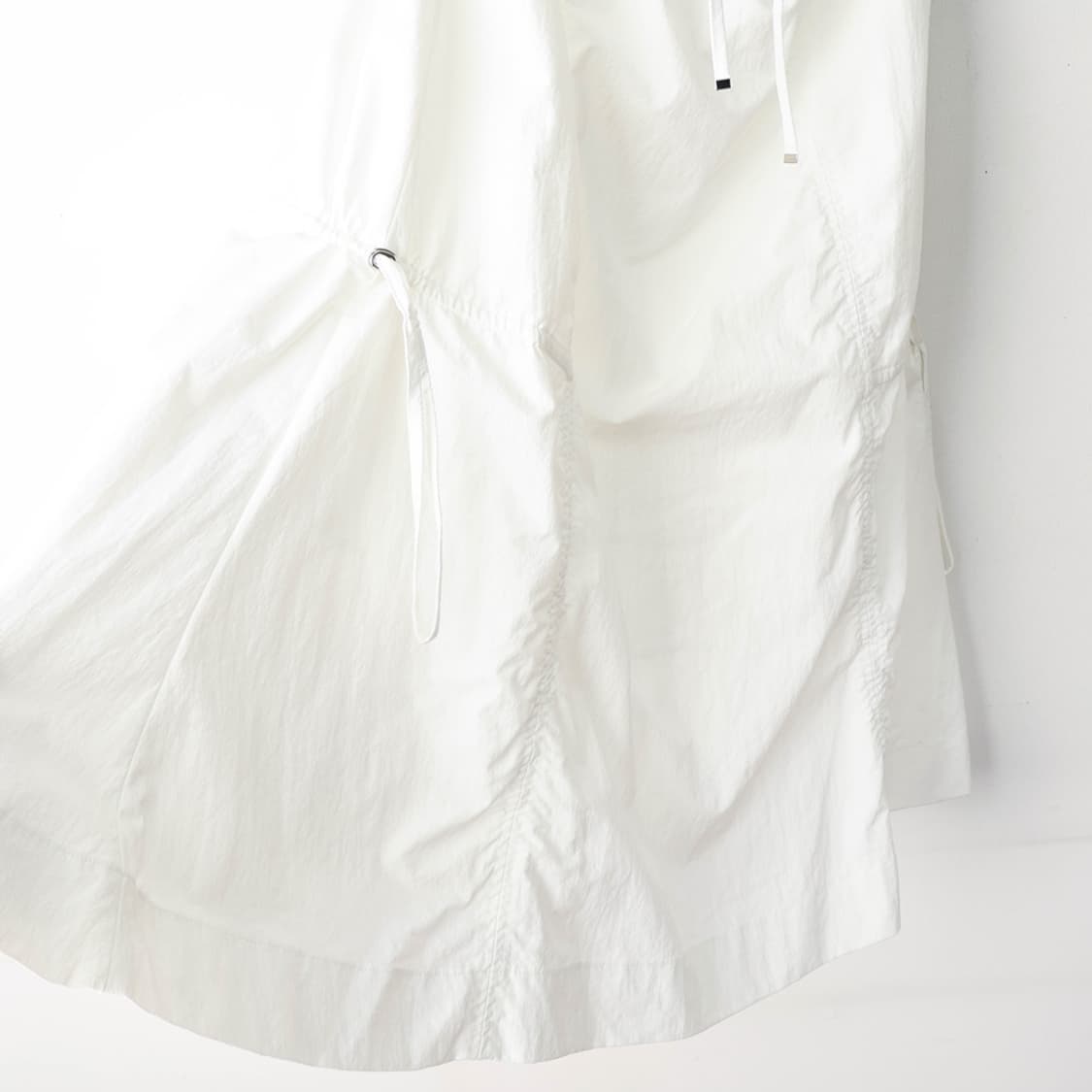 27/아티드 셔링 포인트 나일론 롱 스커트 상품이미지6