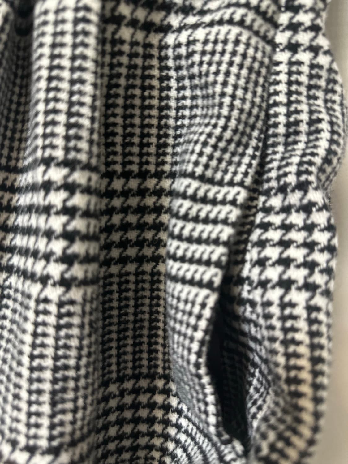 디올글렌체크 반팔 미니 울원피스 정품 상품이미지5