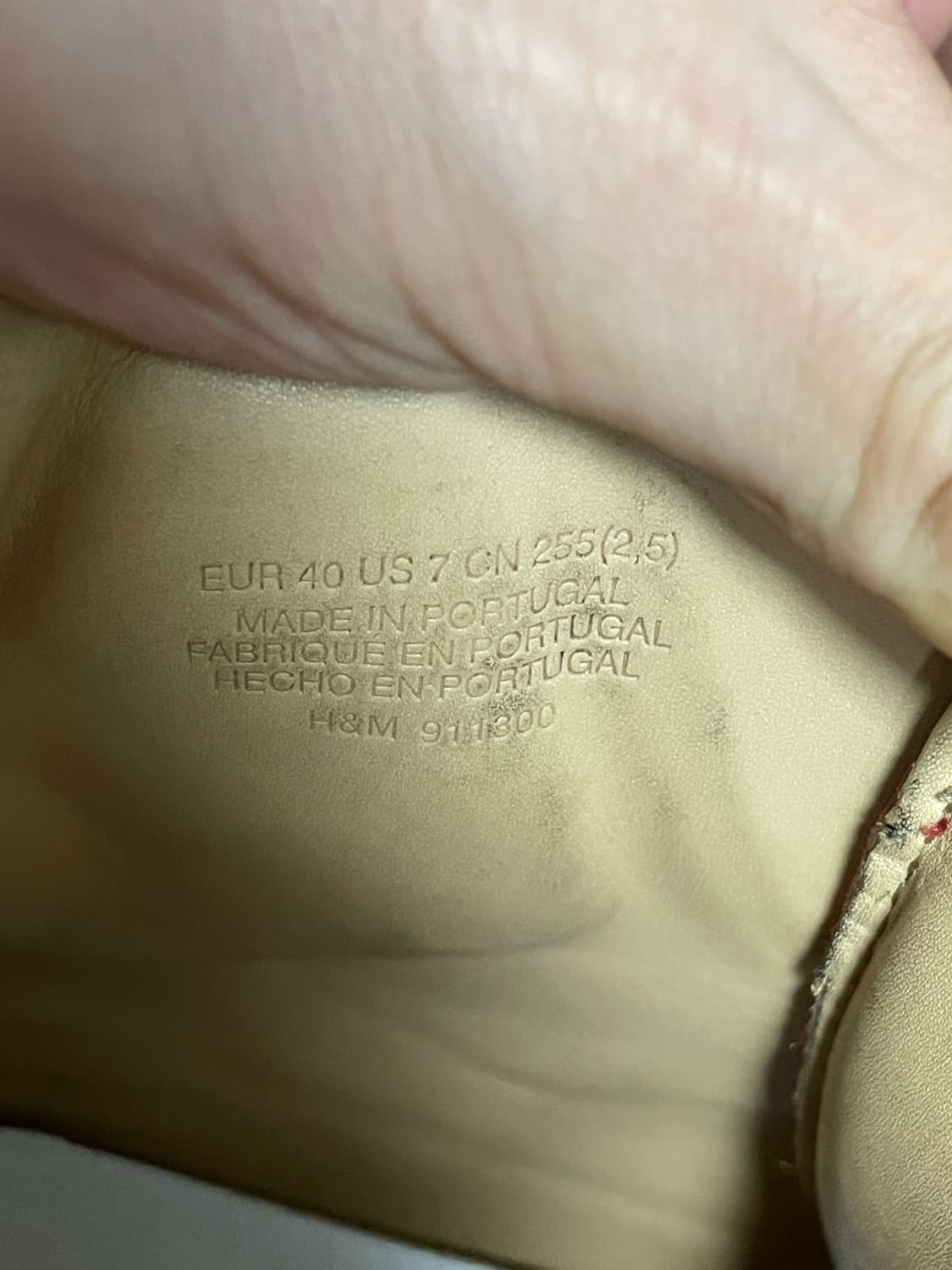 Maison Martin Margiela x H&M 콜라보 하이탑 스니커 상품이미지6