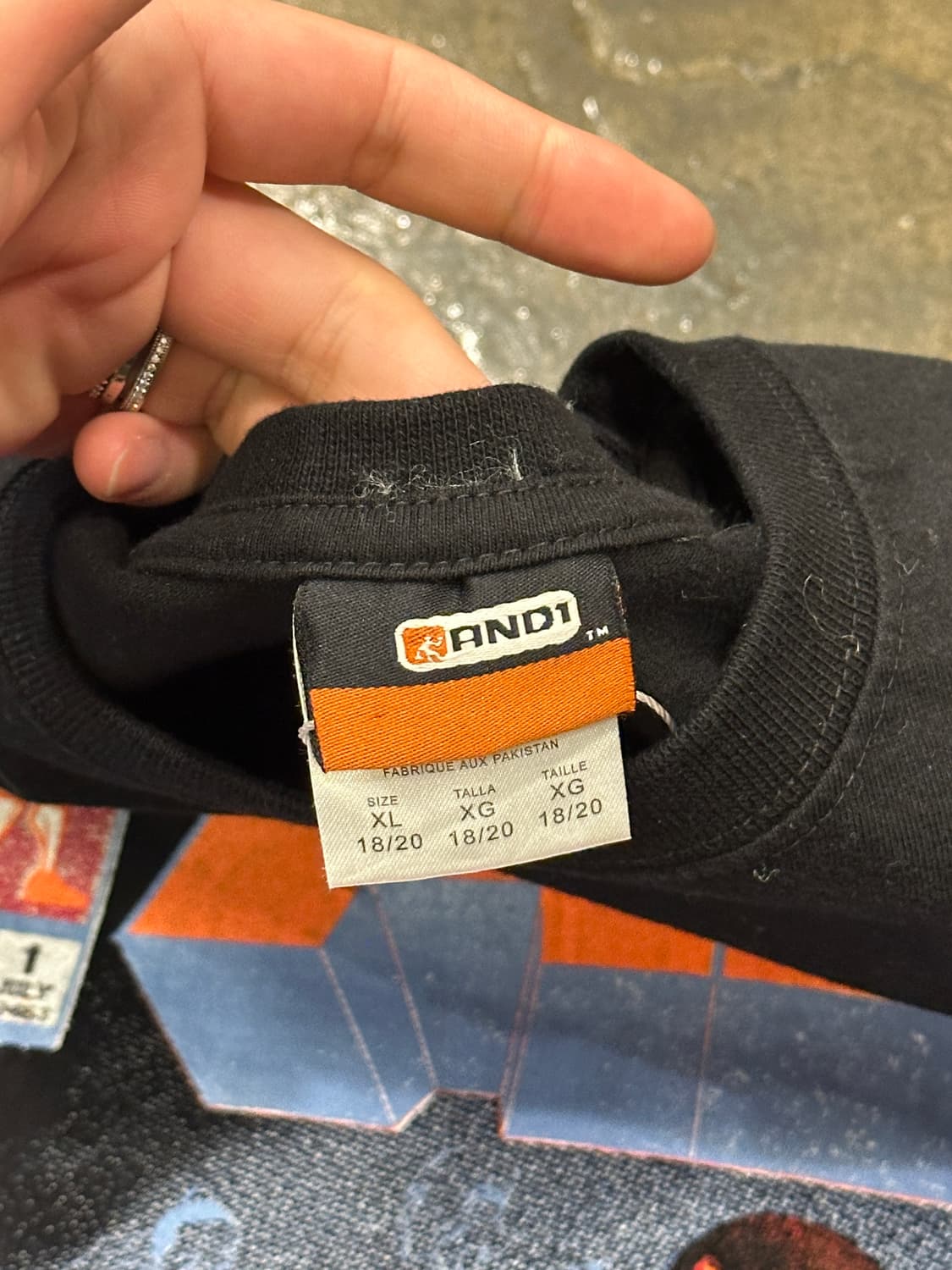 And 1 앤드원 프린팅 반팔티 XL 상품이미지4