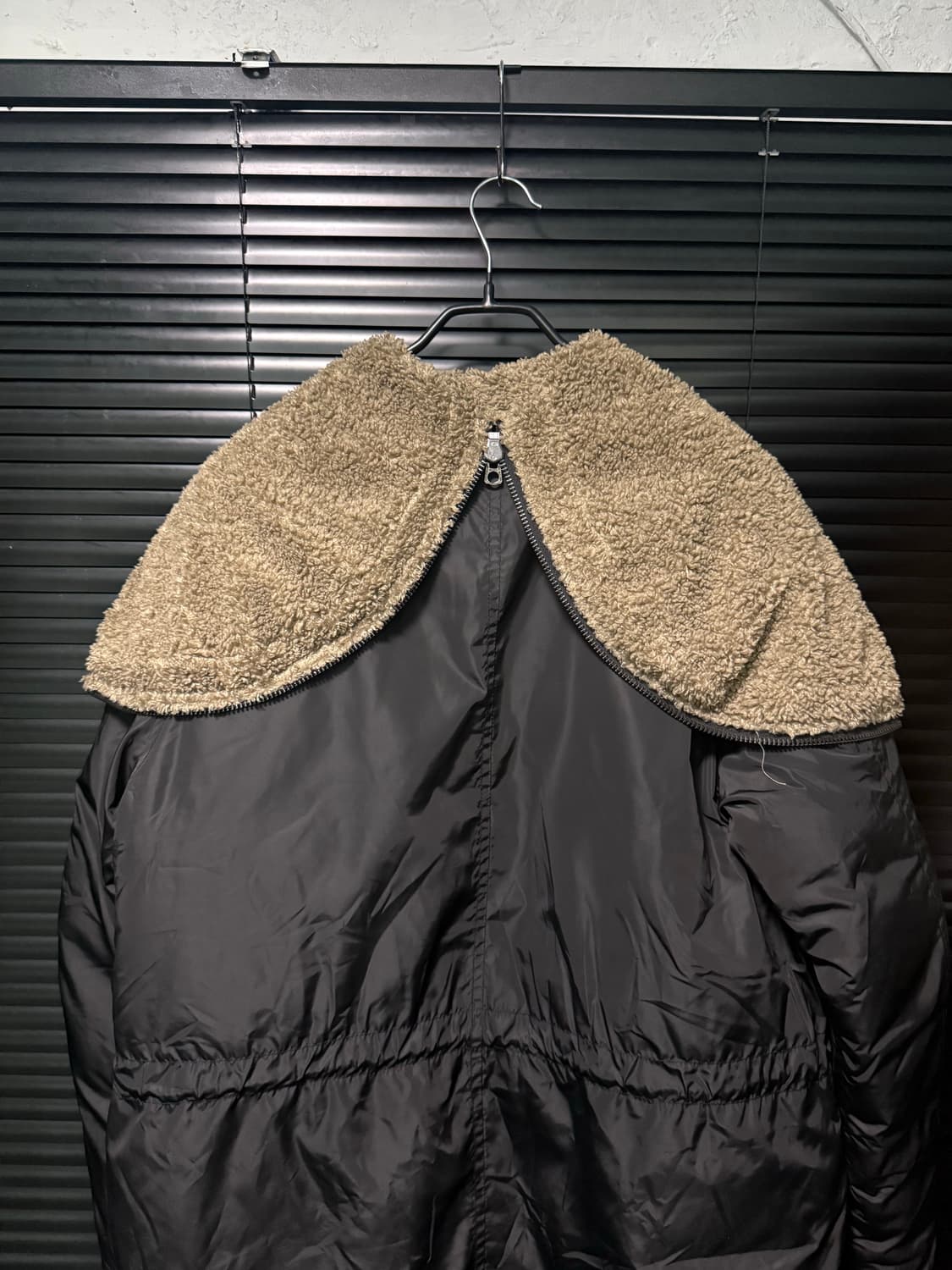 디젤 후드 라쿤 털 롱 패딩 야상 명품 빈티지 지퍼 고스 펑크 락 100 상품이미지7
