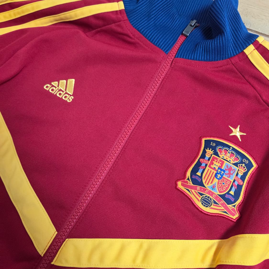 105 아디다스 스페인 축구 국가대표 트랙탑 져지 집업 상품이미지3