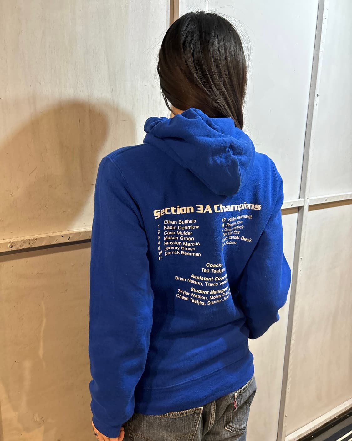 90s RUSSELL blue hooide 상품이미지4