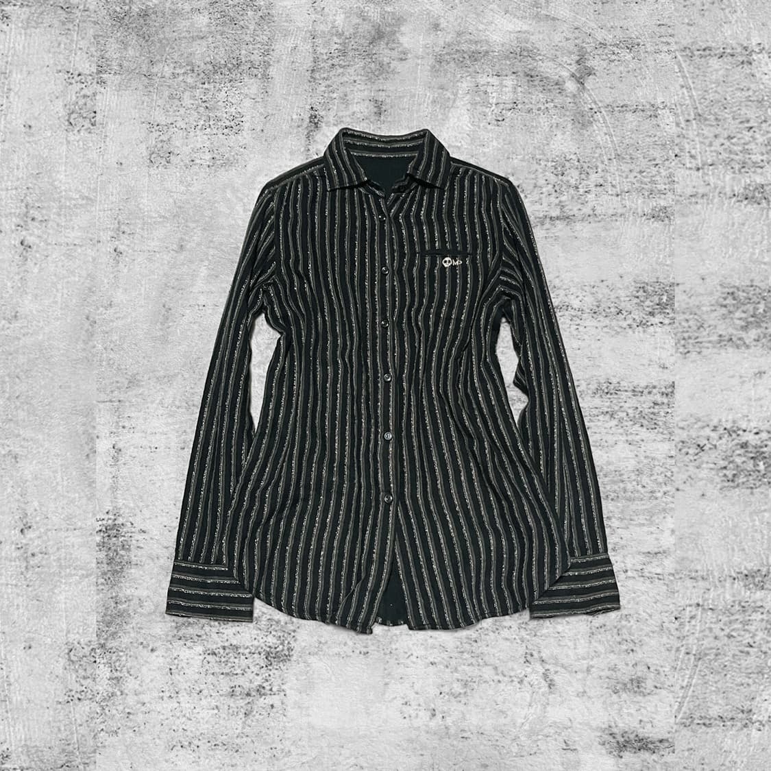 (ba-tsu) mini skull logo shirt  상품이미지1