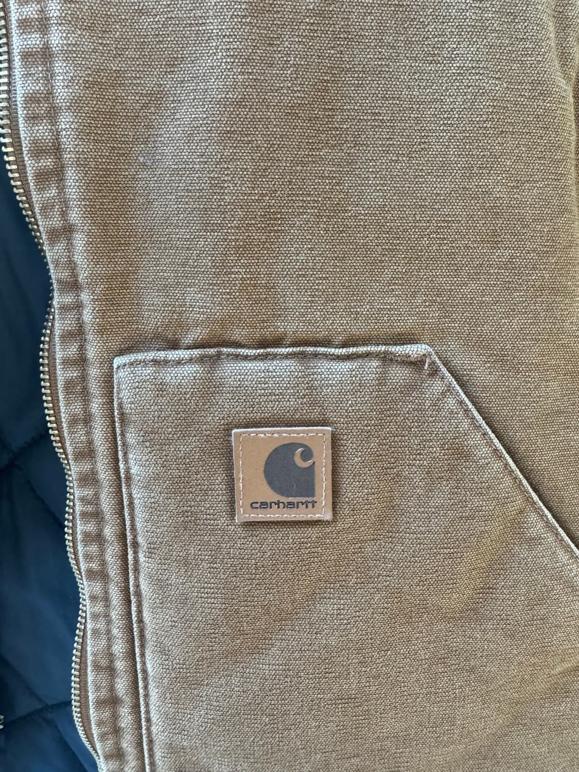 칼하트 덕베스트 조끼 M 상품이미지3