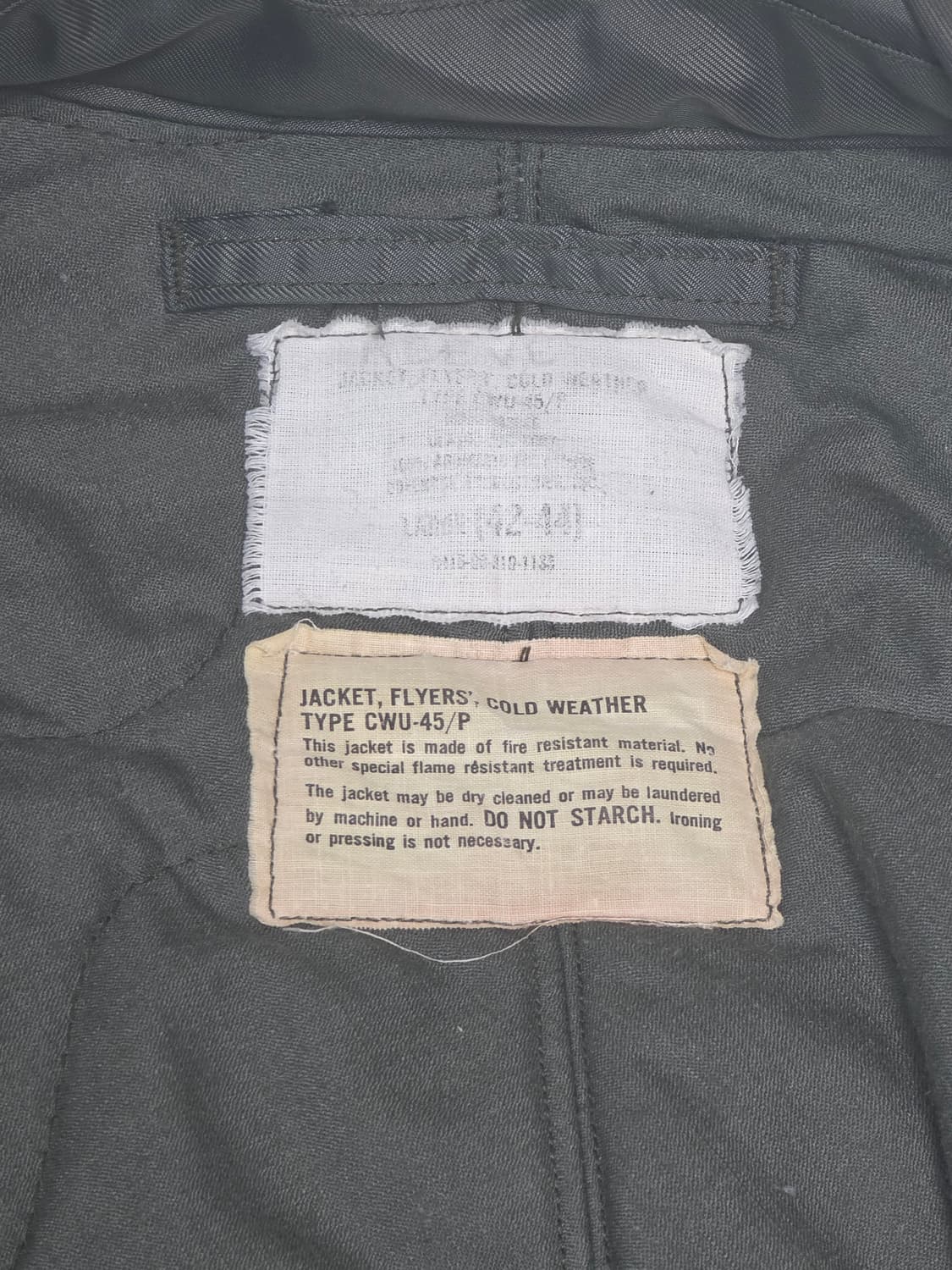 오리지널 CWU-45P 탑건 항공점퍼 상품이미지3